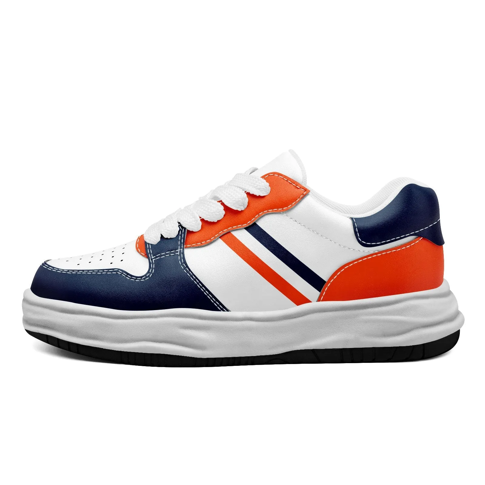 Corporate Gifts,Custom Blue Orange Denver Shoes Personalized Sneaker FN032-D020389-10