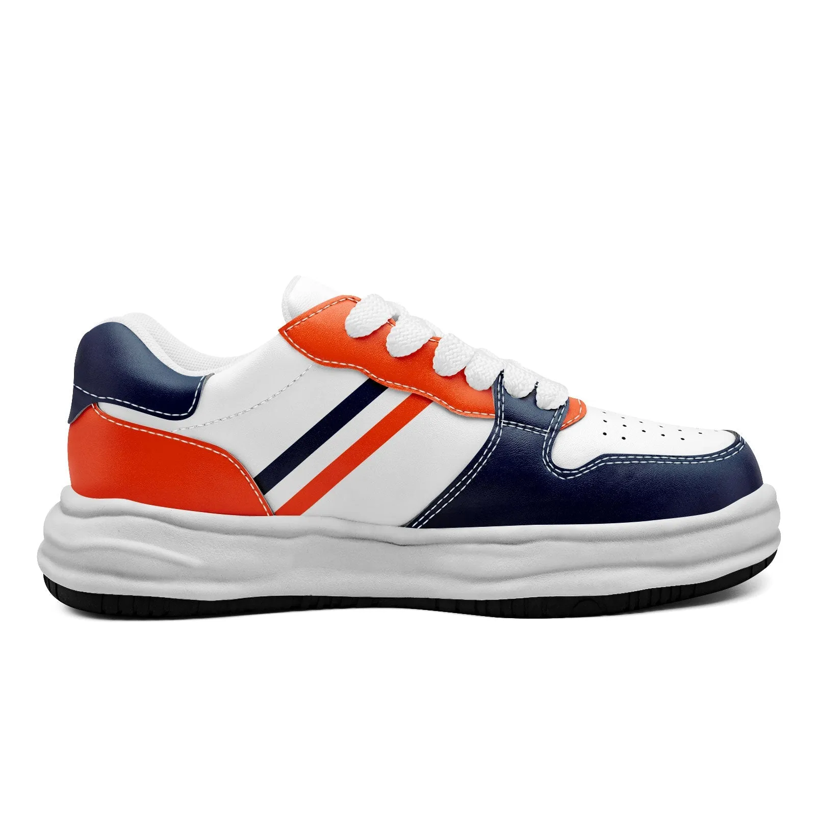 Corporate Gifts,Custom Blue Orange Denver Shoes Personalized Sneaker FN032-D020389-10