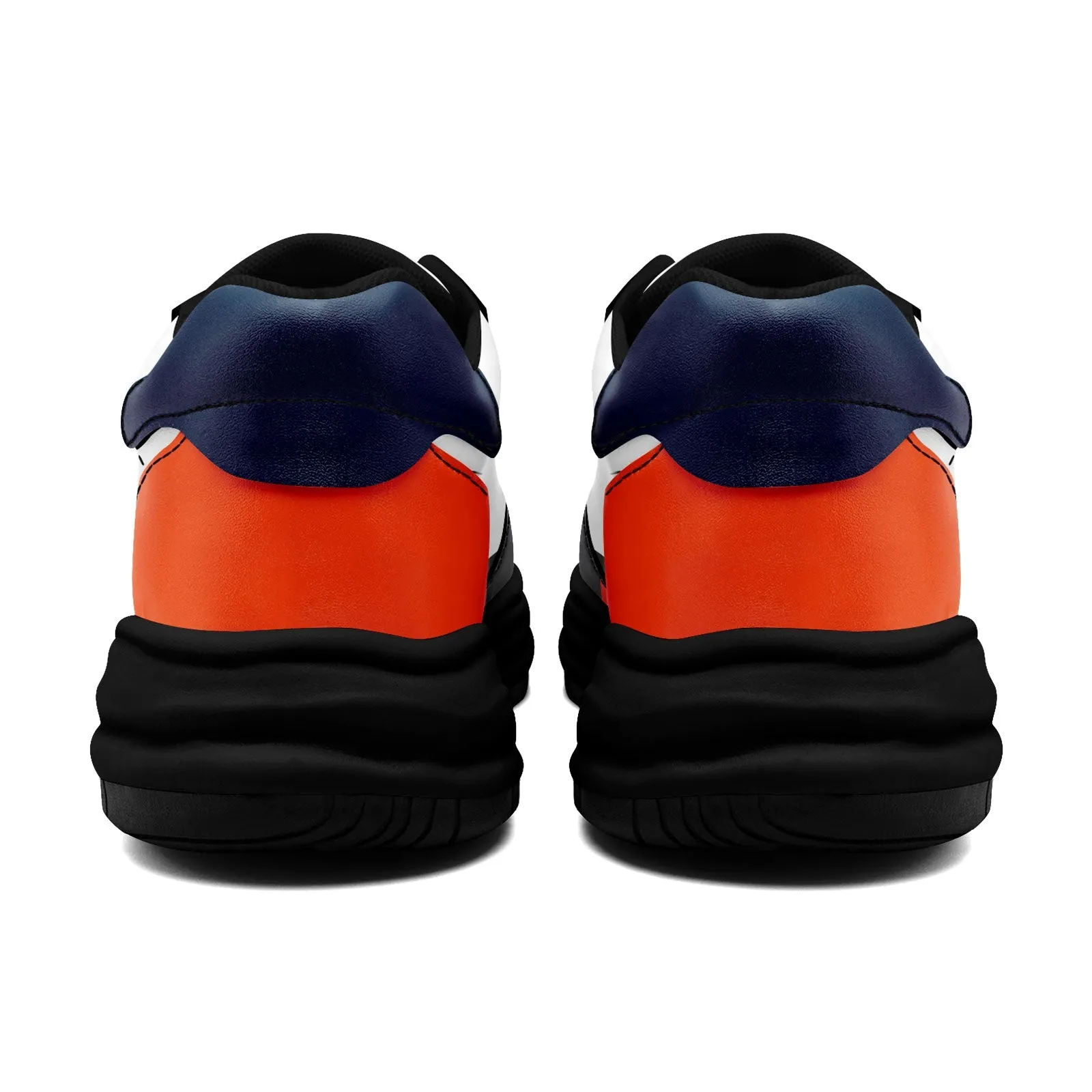 Corporate Gifts,Custom Blue Orange Denver Shoes Personalized Sneaker FN032-D020389-10