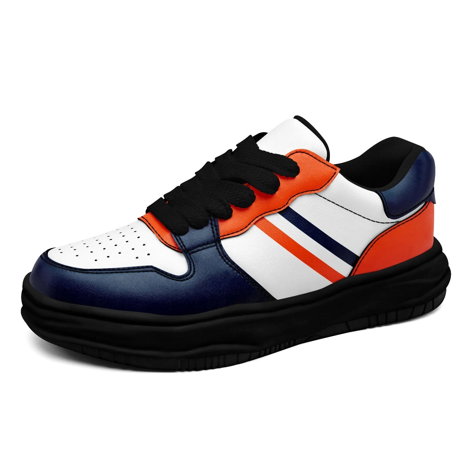 Corporate Gifts,Custom Blue Orange Denver Shoes Personalized Sneaker FN032-D020389-10
