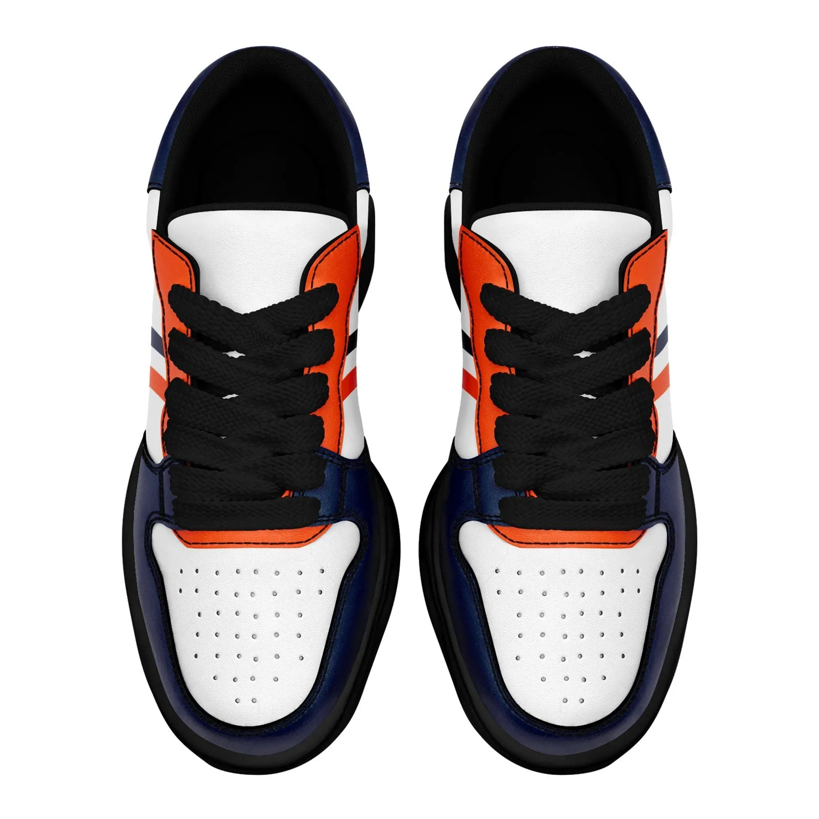 Corporate Gifts,Custom Blue Orange Denver Shoes Personalized Sneaker FN032-D020389-10