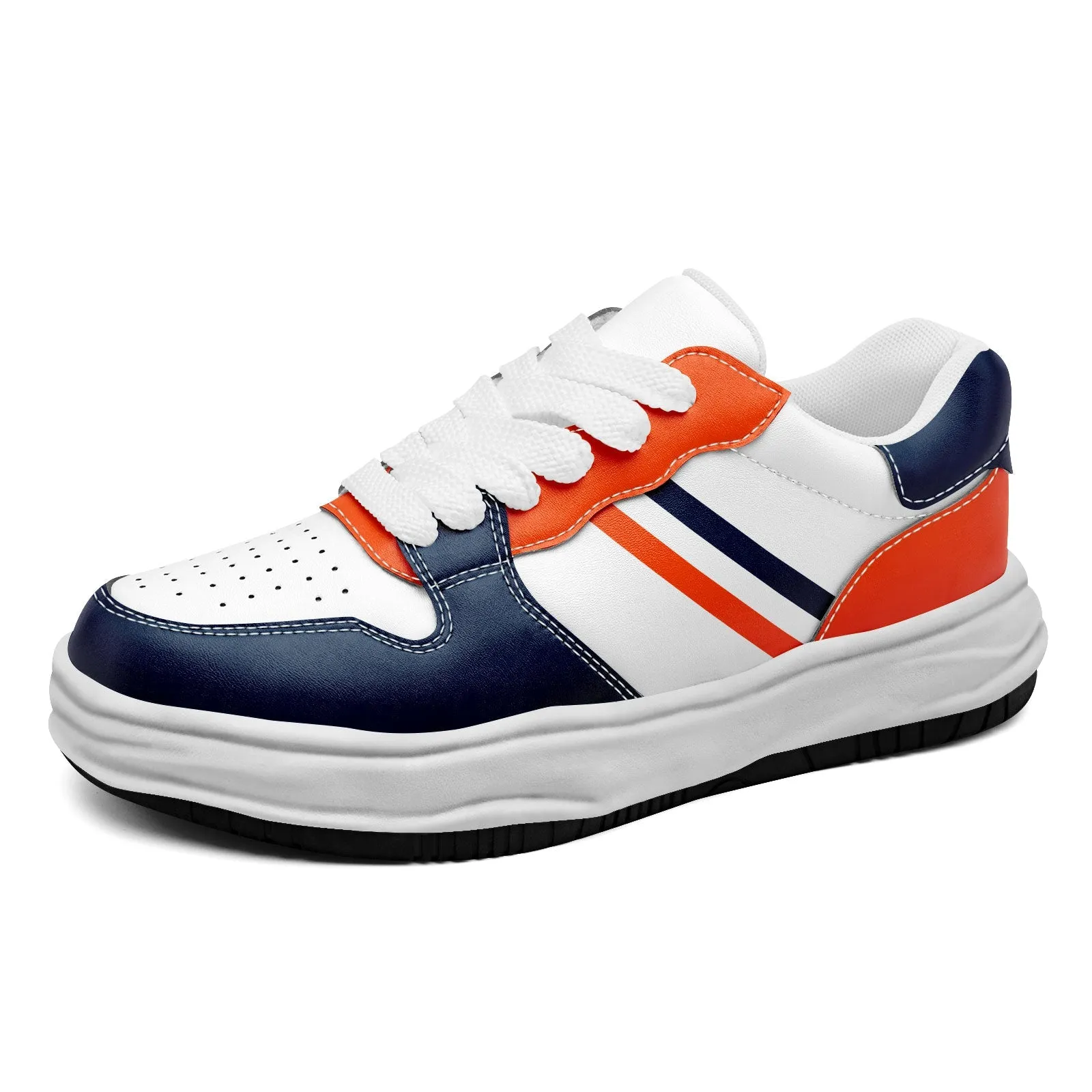 Corporate Gifts,Custom Blue Orange Denver Shoes Personalized Sneaker FN032-D020389-10