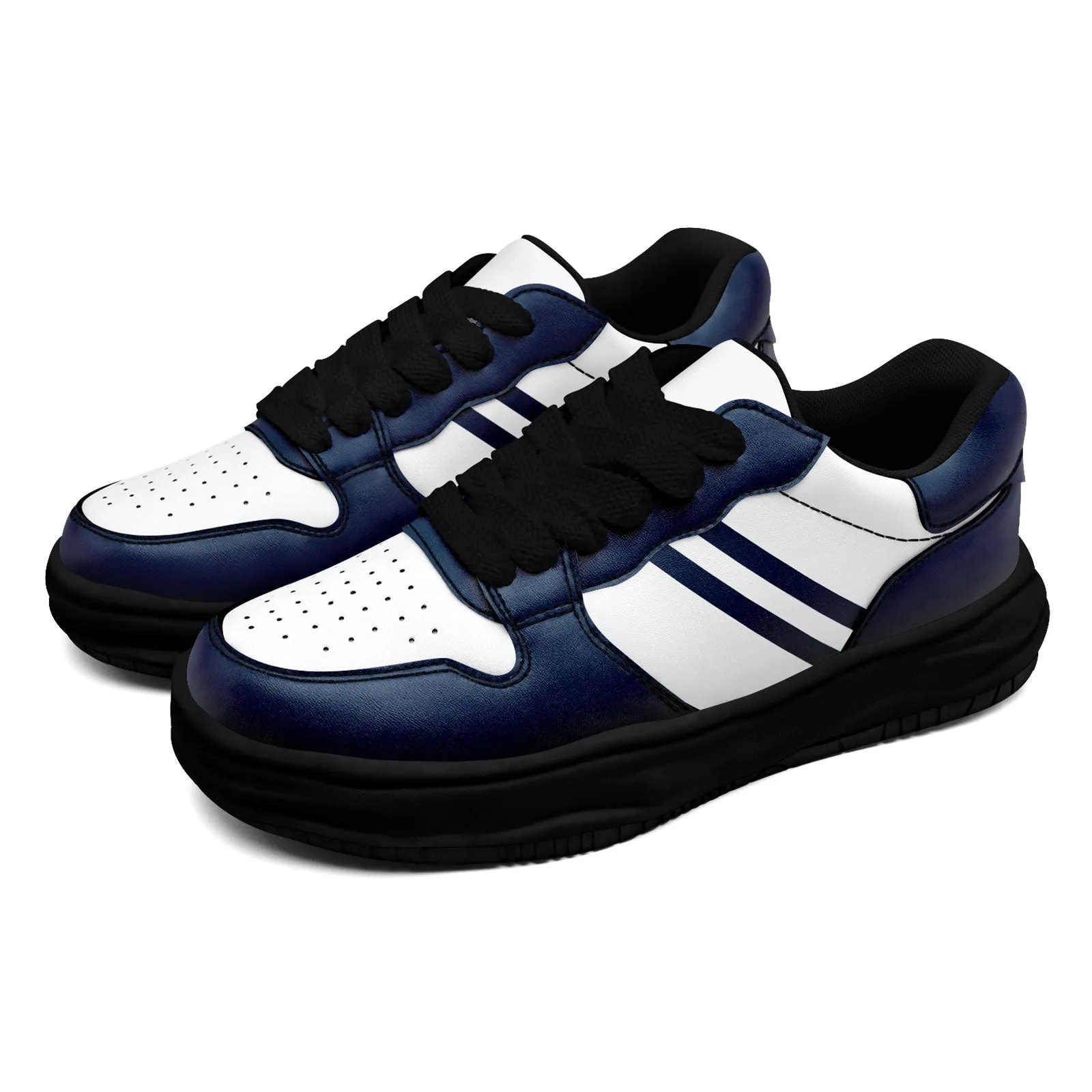 Corporate Gifts,Custom Blue White Dallas Shoes Personalized Sneaker FN032-D020389-9