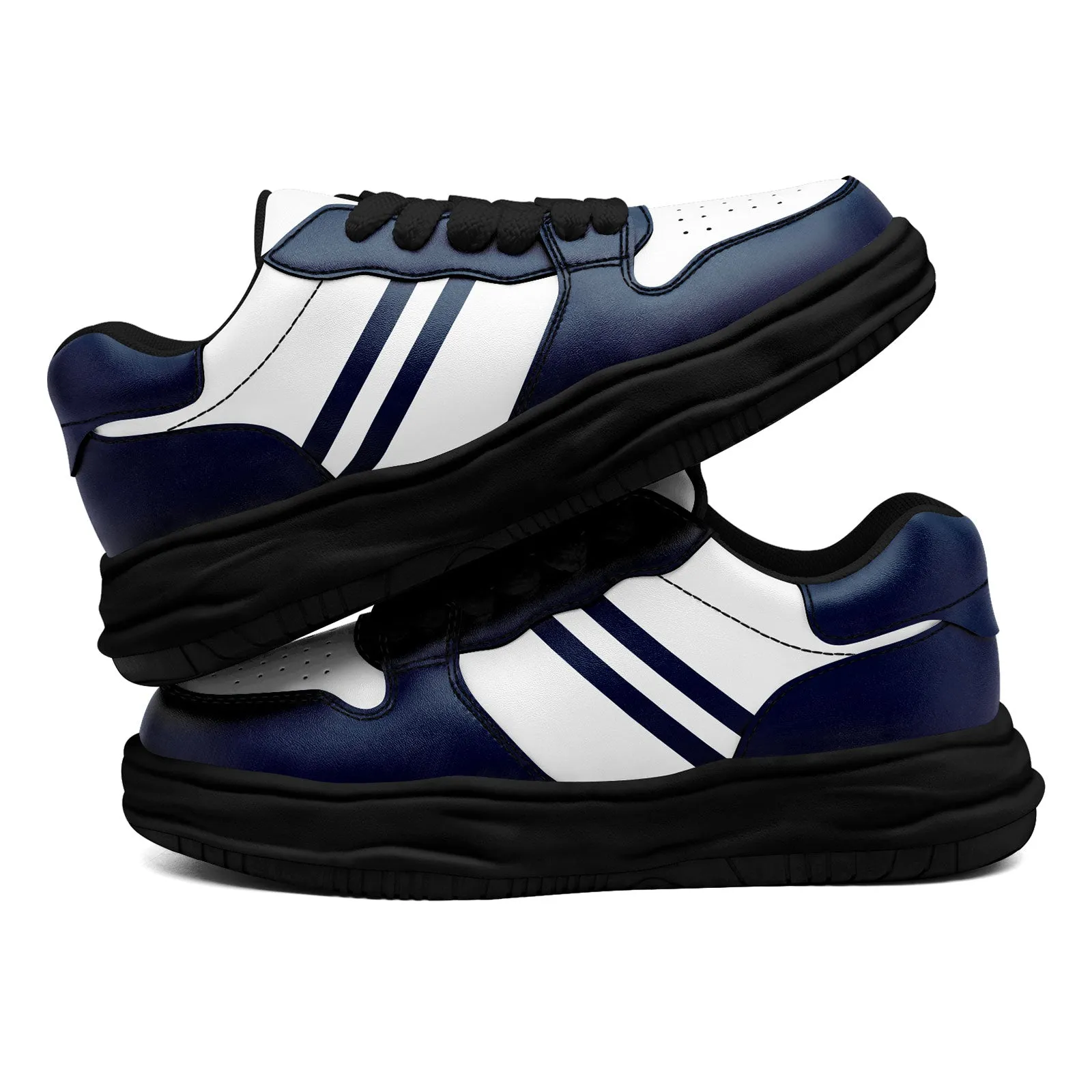 Corporate Gifts,Custom Blue White Dallas Shoes Personalized Sneaker FN032-D020389-9