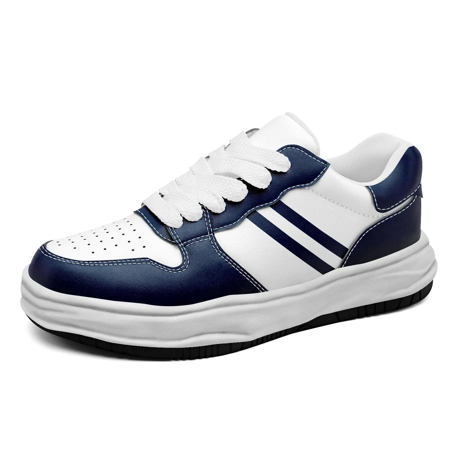 Corporate Gifts,Custom Blue White Dallas Shoes Personalized Sneaker FN032-D020389-9