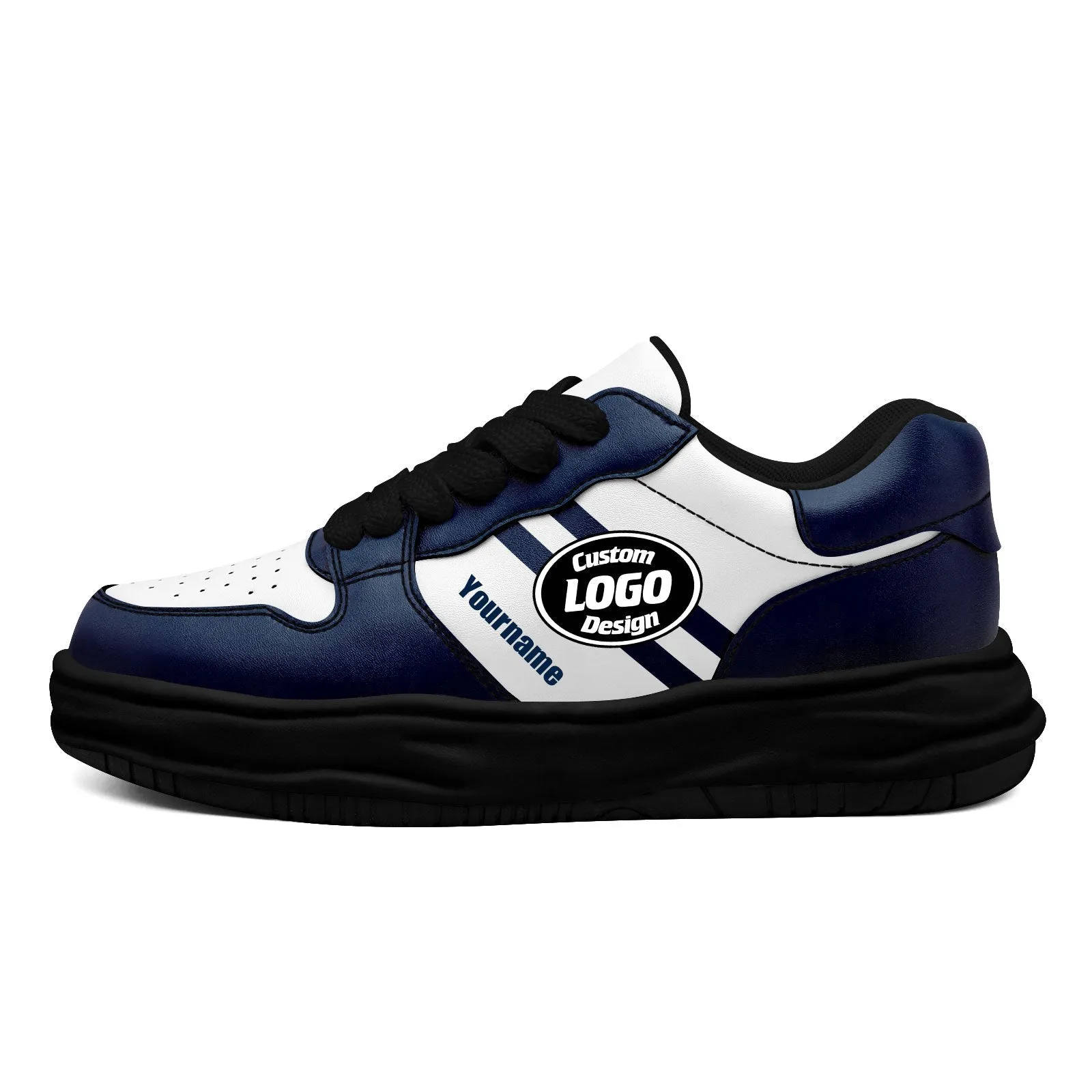 Corporate Gifts,Custom Blue White Dallas Shoes Personalized Sneaker FN032-D020389-9