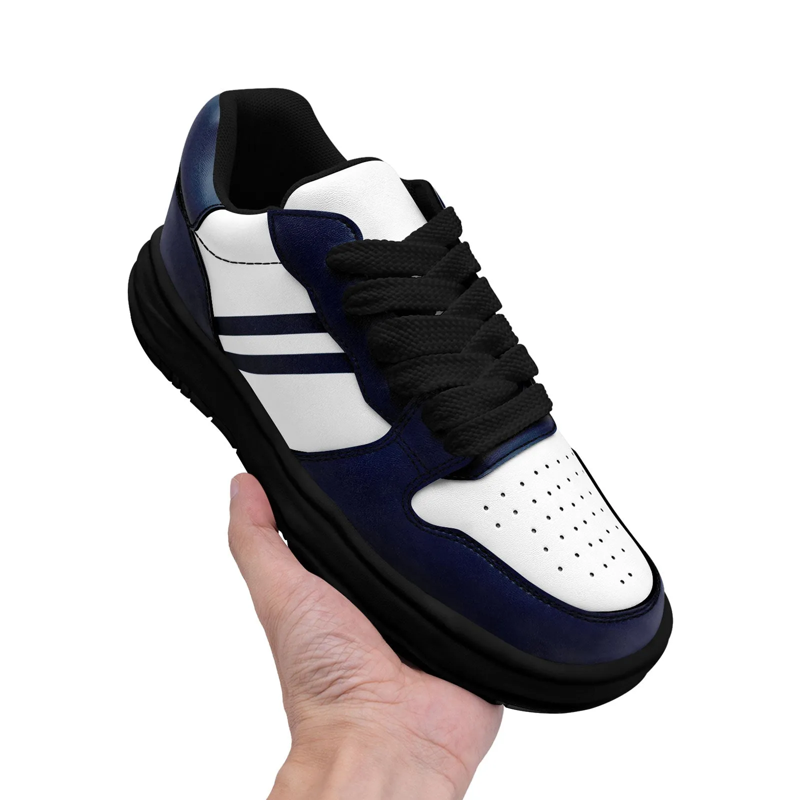 Corporate Gifts,Custom Blue White Dallas Shoes Personalized Sneaker FN032-D020389-9