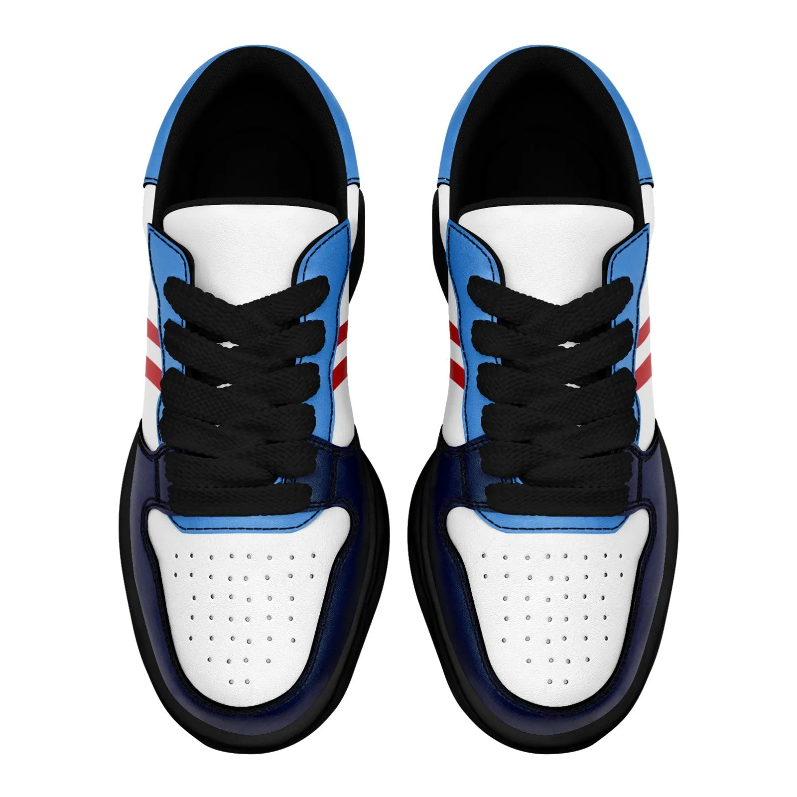 Corporate Gifts,Custom Blue White Tennessee Shoes Personalized Sneaker FN032-D020389-32
