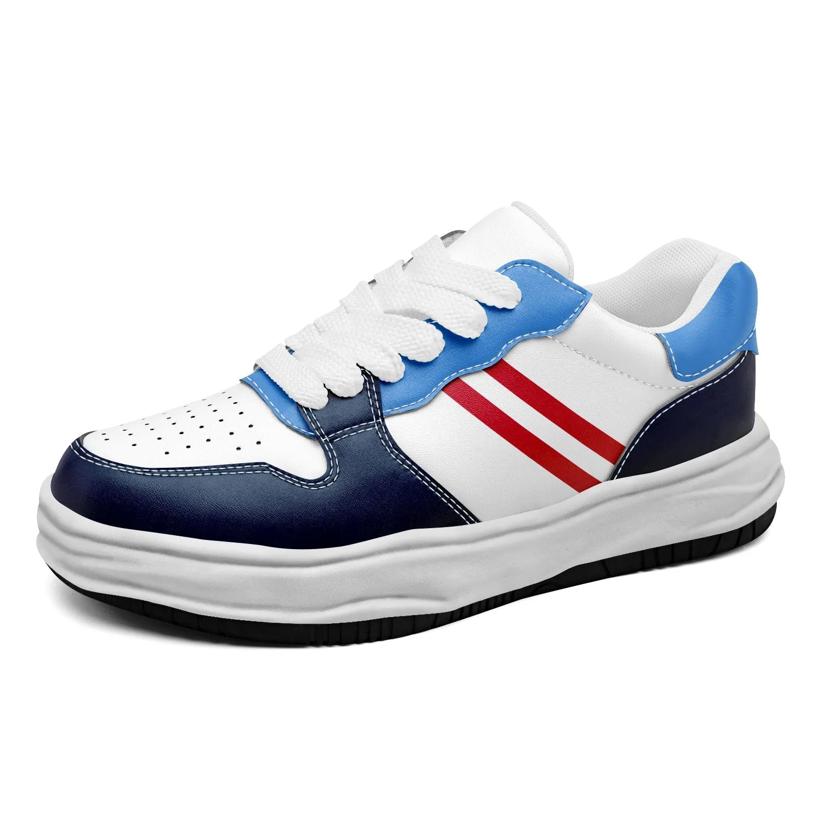 Corporate Gifts,Custom Blue White Tennessee Shoes Personalized Sneaker FN032-D020389-32