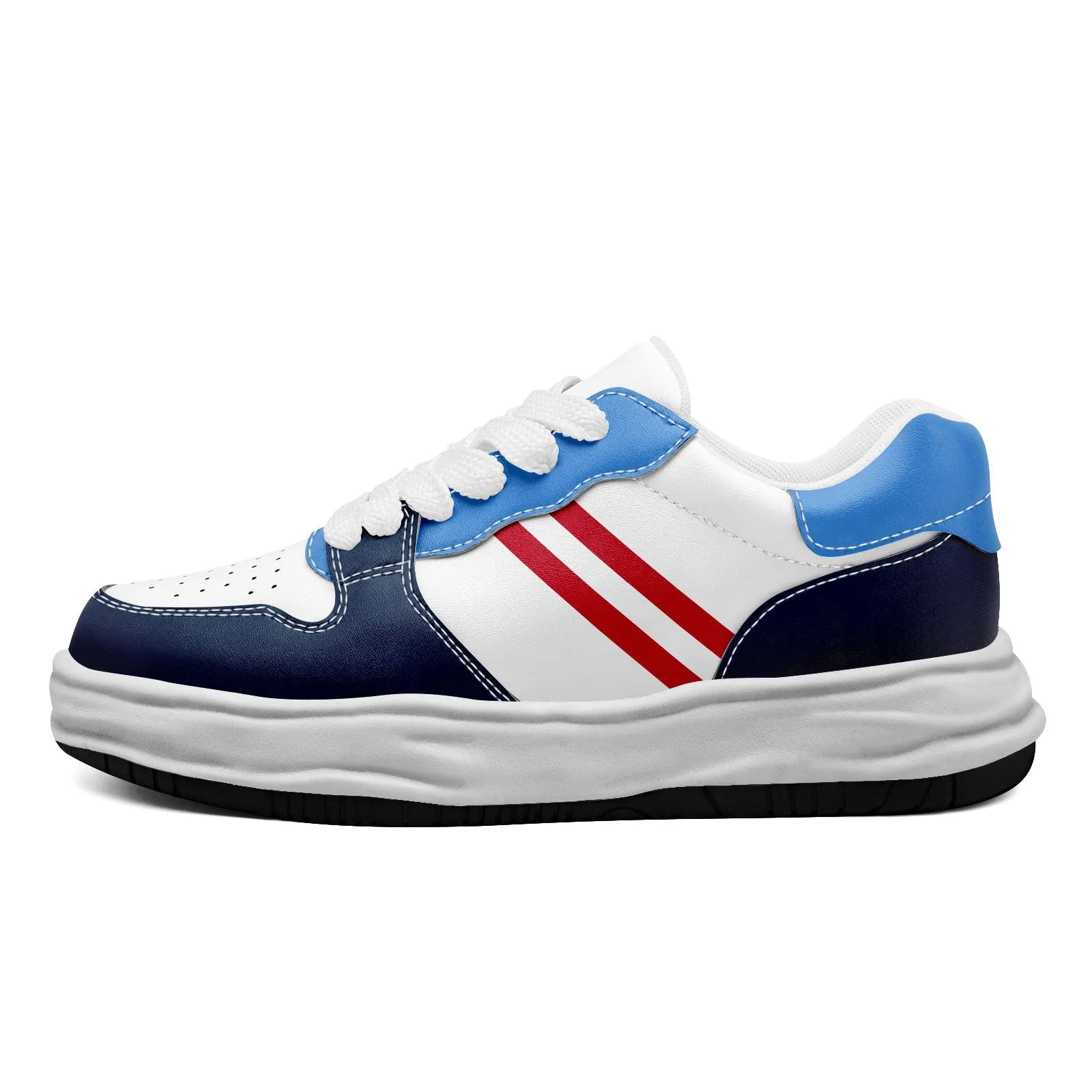 Corporate Gifts,Custom Blue White Tennessee Shoes Personalized Sneaker FN032-D020389-32
