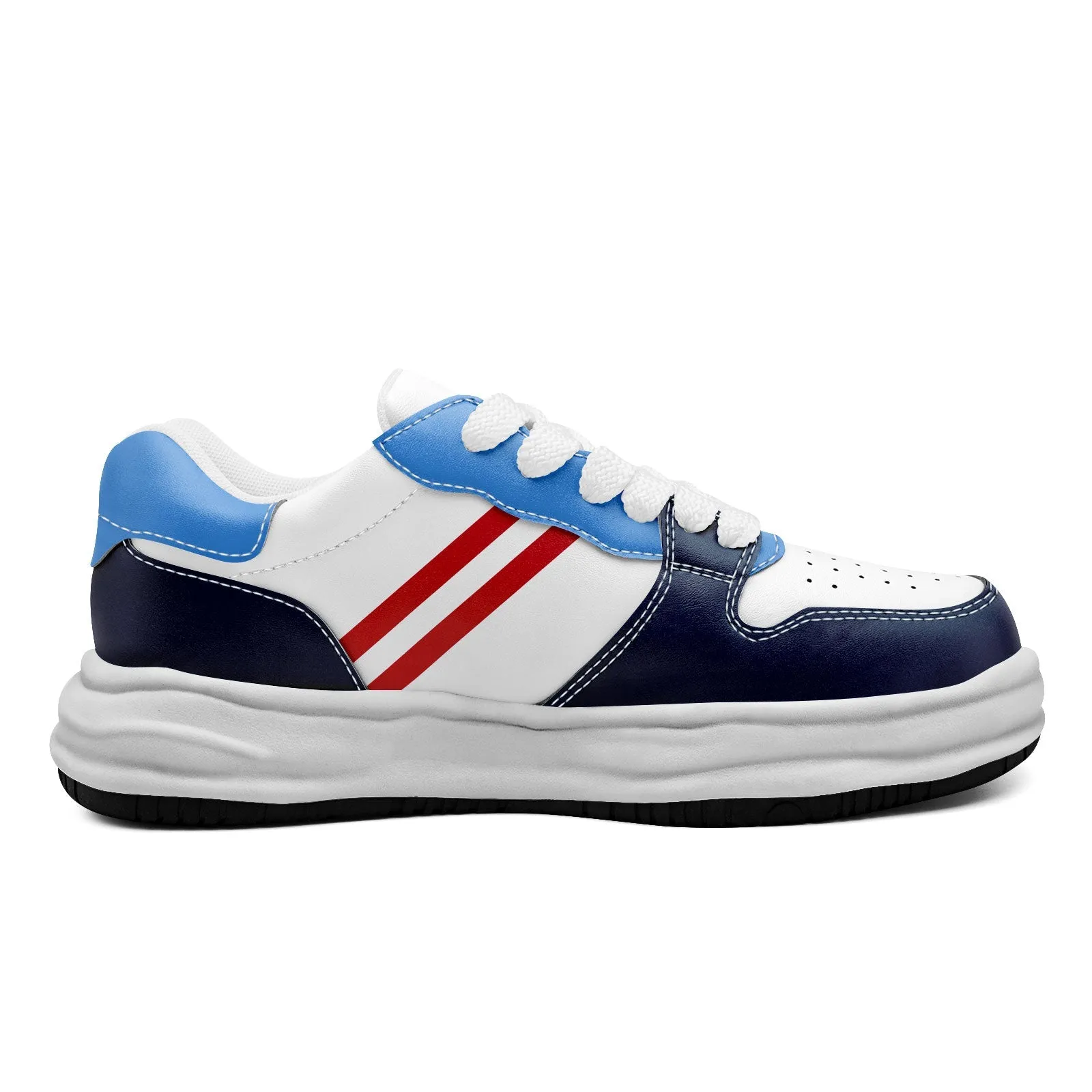 Corporate Gifts,Custom Blue White Tennessee Shoes Personalized Sneaker FN032-D020389-32