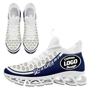 Corporate Gifts,Custom Cream Navy Maxsoul Shoes Personalized Sneaker FN030XD-D020388-12