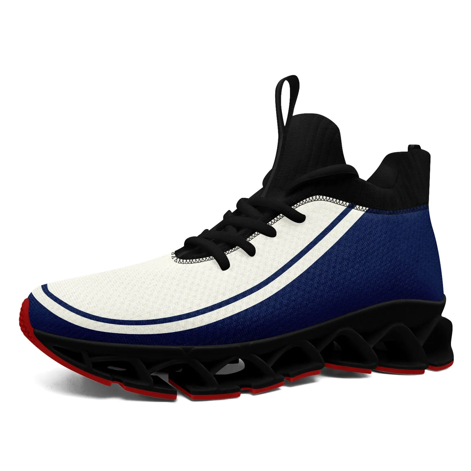 Corporate Gifts,Custom Cream Navy Maxsoul Shoes Personalized Sneaker FN030XD-D020388-12