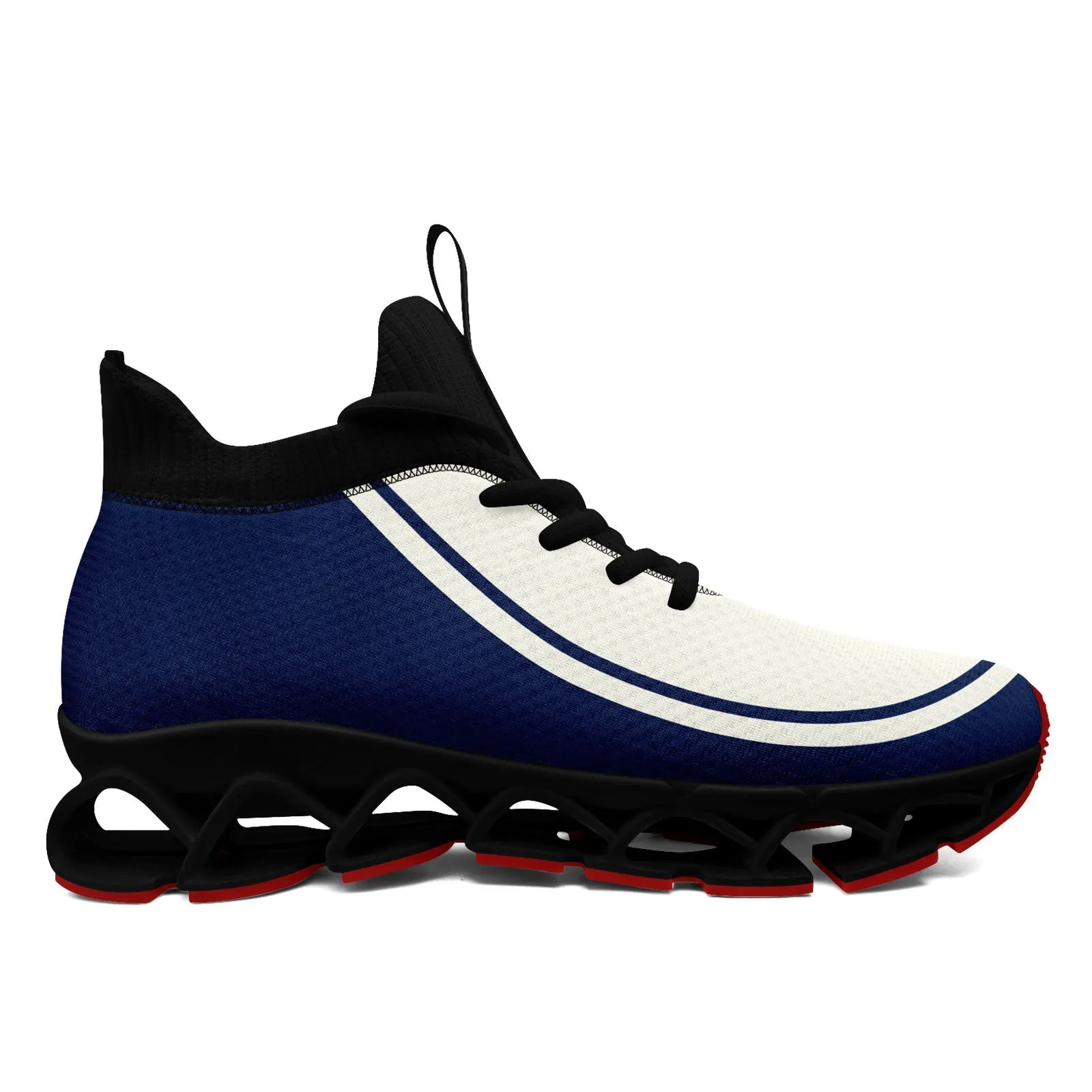 Corporate Gifts,Custom Cream Navy Maxsoul Shoes Personalized Sneaker FN030XD-D020388-12