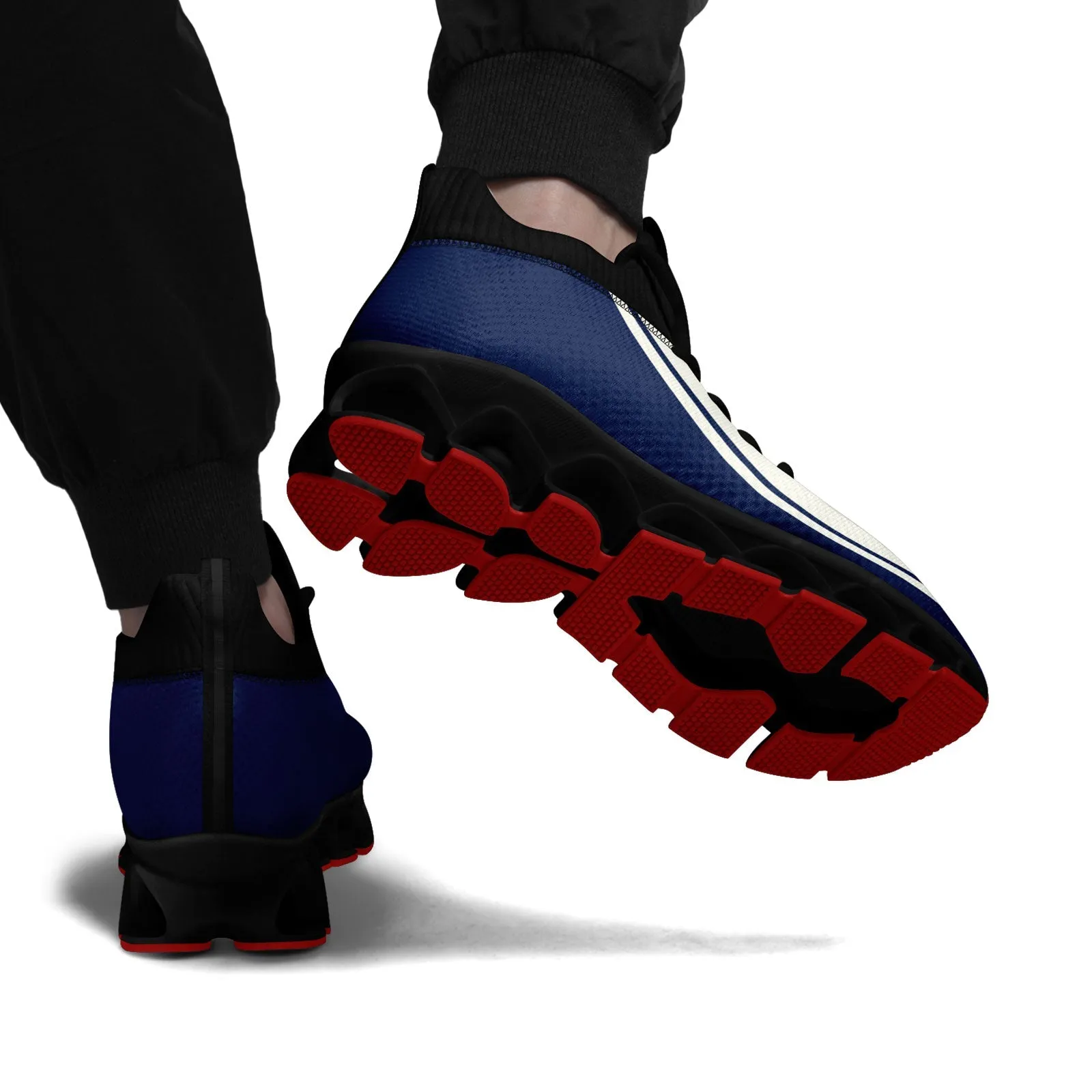 Corporate Gifts,Custom Cream Navy Maxsoul Shoes Personalized Sneaker FN030XD-D020388-12