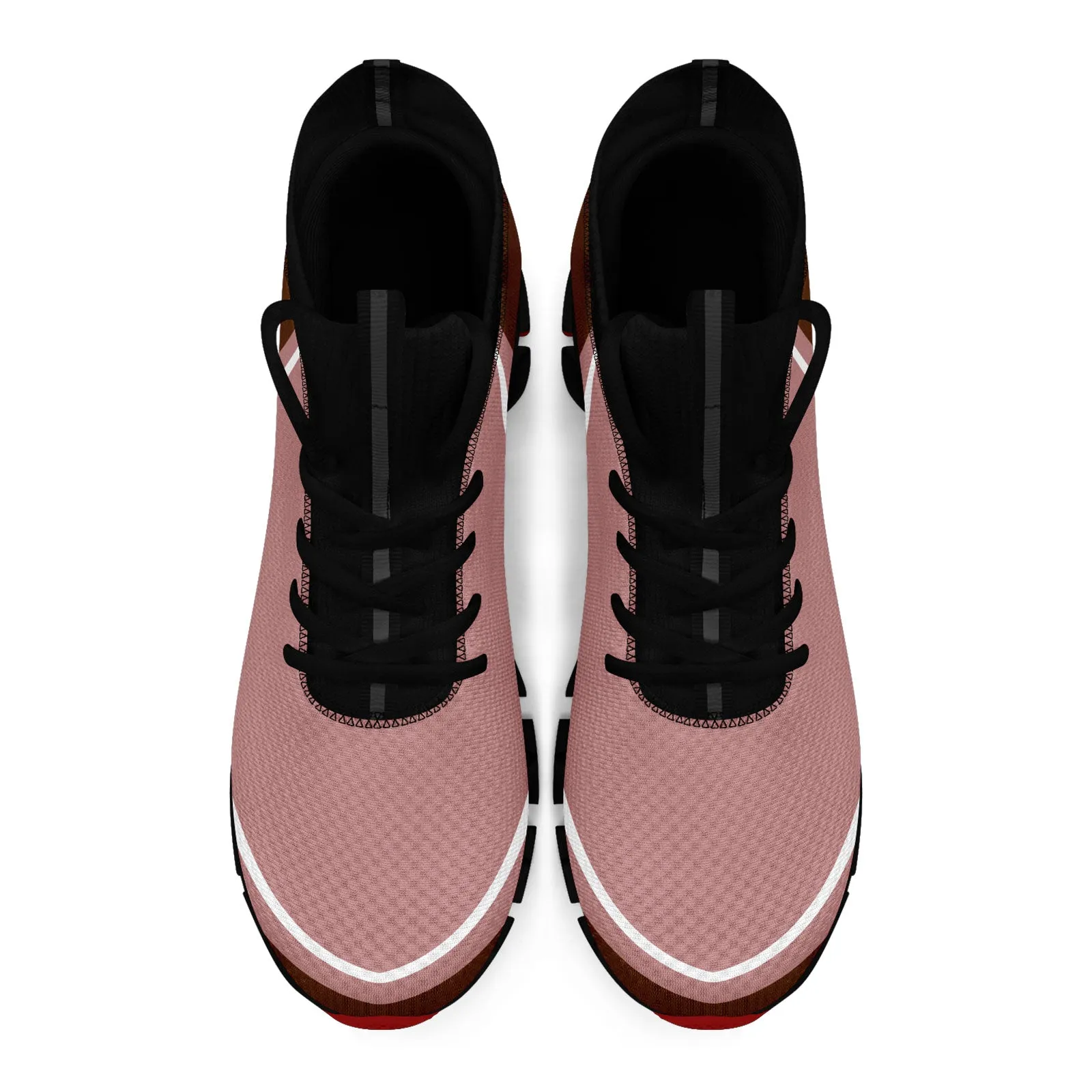 Corporate Gifts,Custom Dark Pink Brown Maxsoul Shoes Personalized Sneaker FN030XD-D020388-18