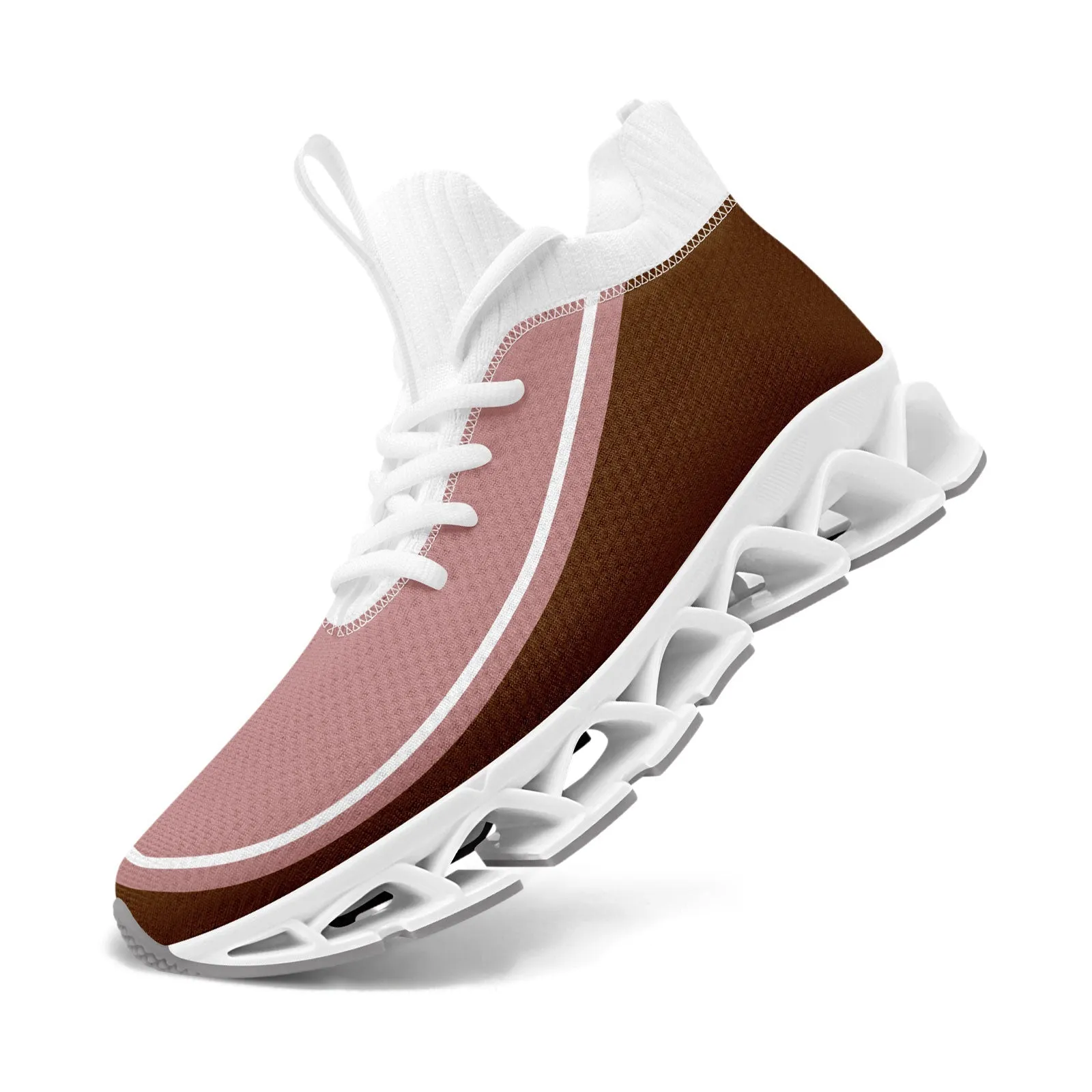 Corporate Gifts,Custom Dark Pink Brown Maxsoul Shoes Personalized Sneaker FN030XD-D020388-18