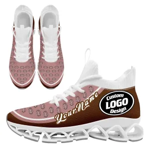 Corporate Gifts,Custom Dark Pink Brown Maxsoul Shoes Personalized Sneaker FN030XD-D020388-18