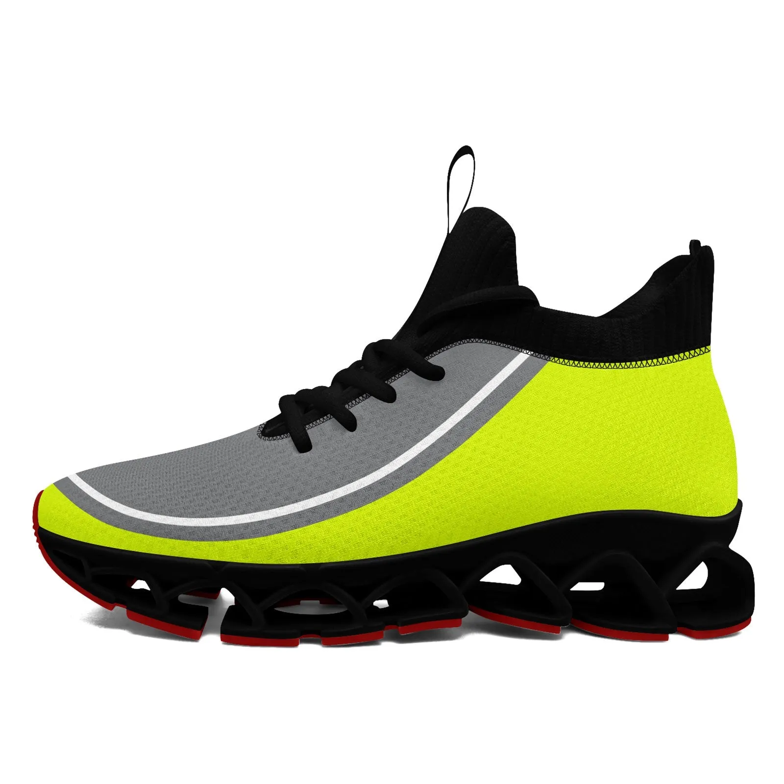 Corporate Gifts,Custom Green Gray Maxsoul Shoes Personalized Sneaker FN030XD-D020388-22