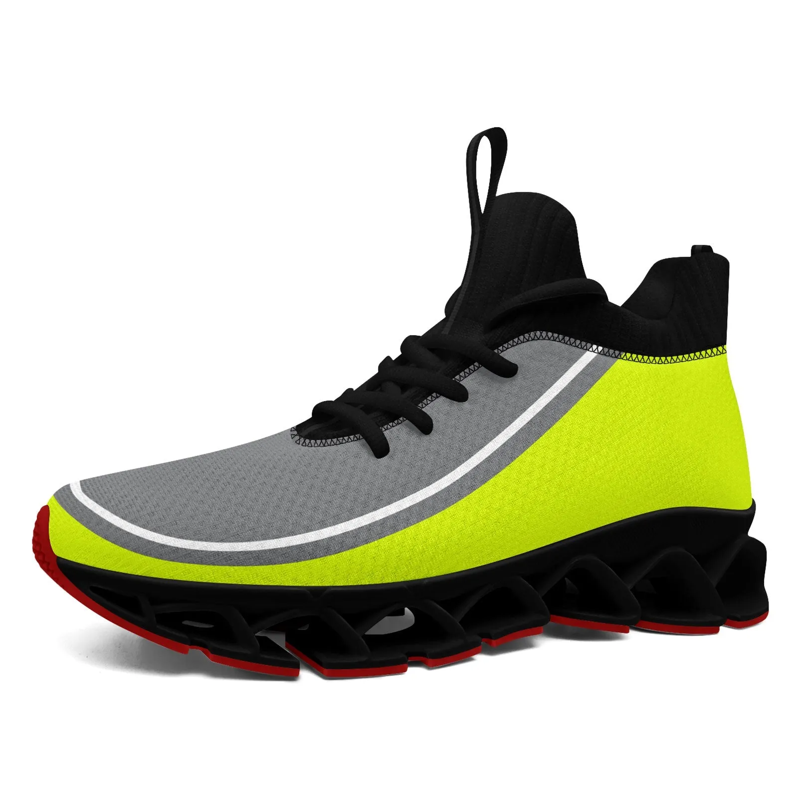 Corporate Gifts,Custom Green Gray Maxsoul Shoes Personalized Sneaker FN030XD-D020388-22