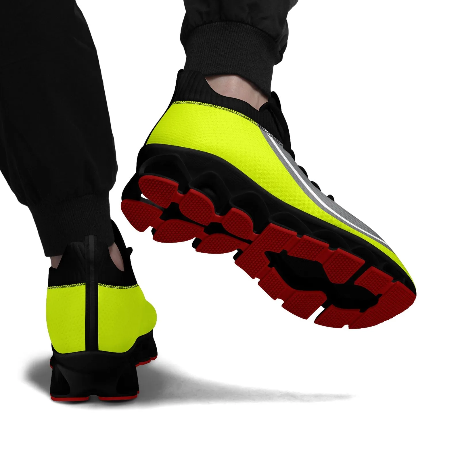Corporate Gifts,Custom Green Gray Maxsoul Shoes Personalized Sneaker FN030XD-D020388-22