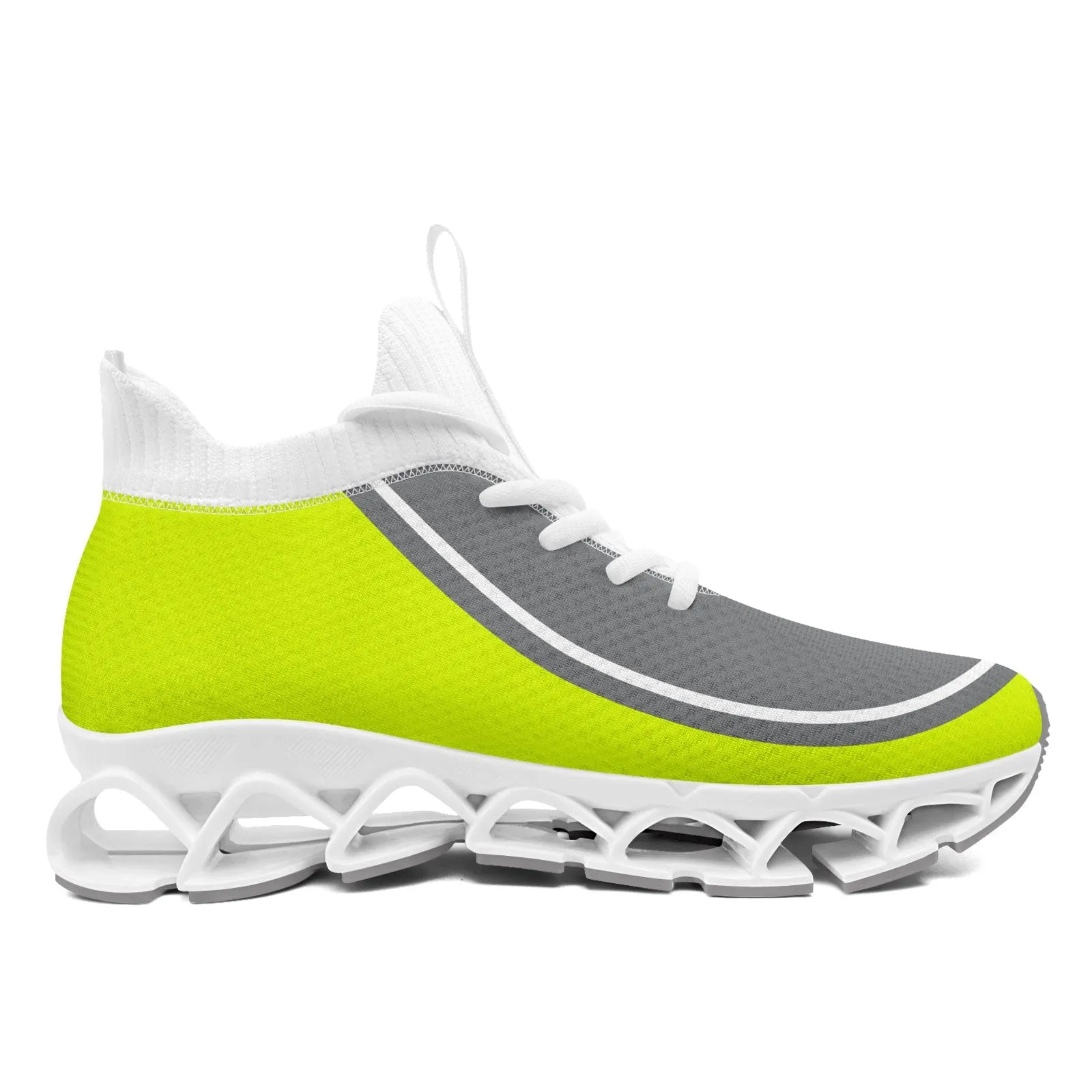 Corporate Gifts,Custom Green Gray Maxsoul Shoes Personalized Sneaker FN030XD-D020388-22