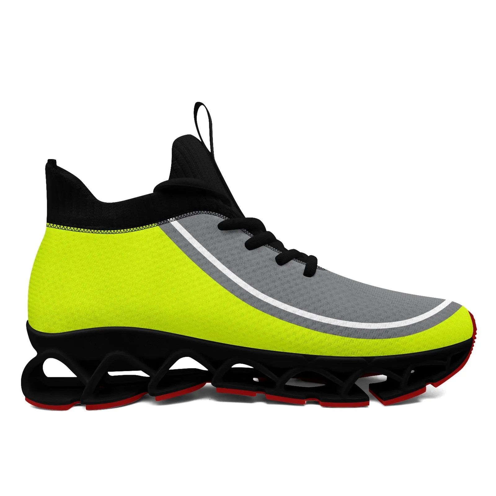 Corporate Gifts,Custom Green Gray Maxsoul Shoes Personalized Sneaker FN030XD-D020388-22