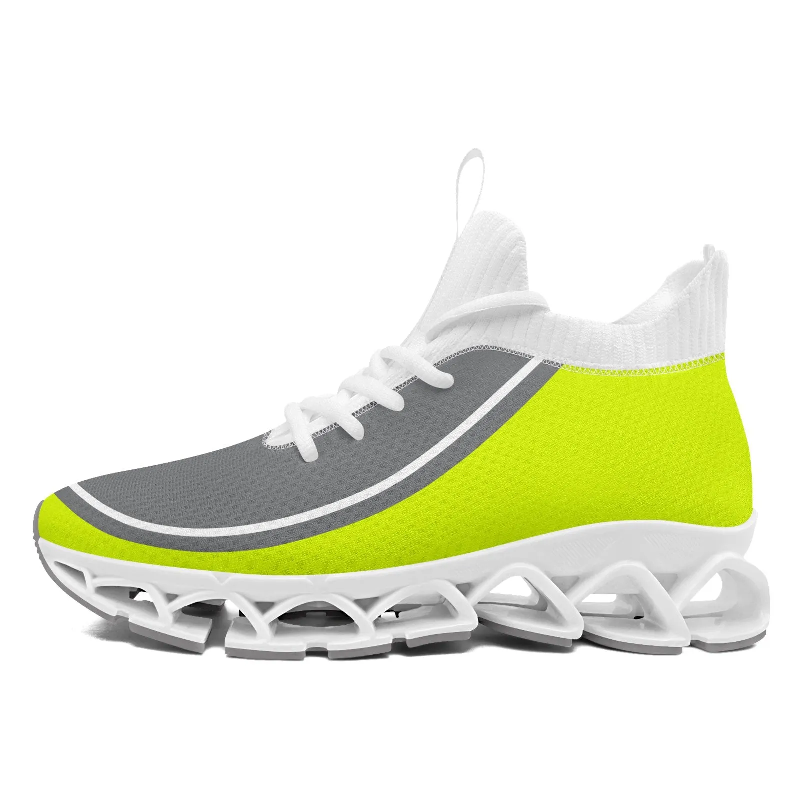 Corporate Gifts,Custom Green Gray Maxsoul Shoes Personalized Sneaker FN030XD-D020388-22