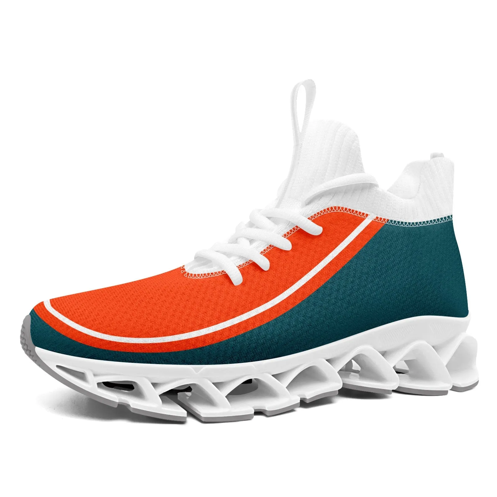 Corporate Gifts,Custom Green Orange Maxsoul Shoes Personalized Sneaker FN030XD-D020388-6