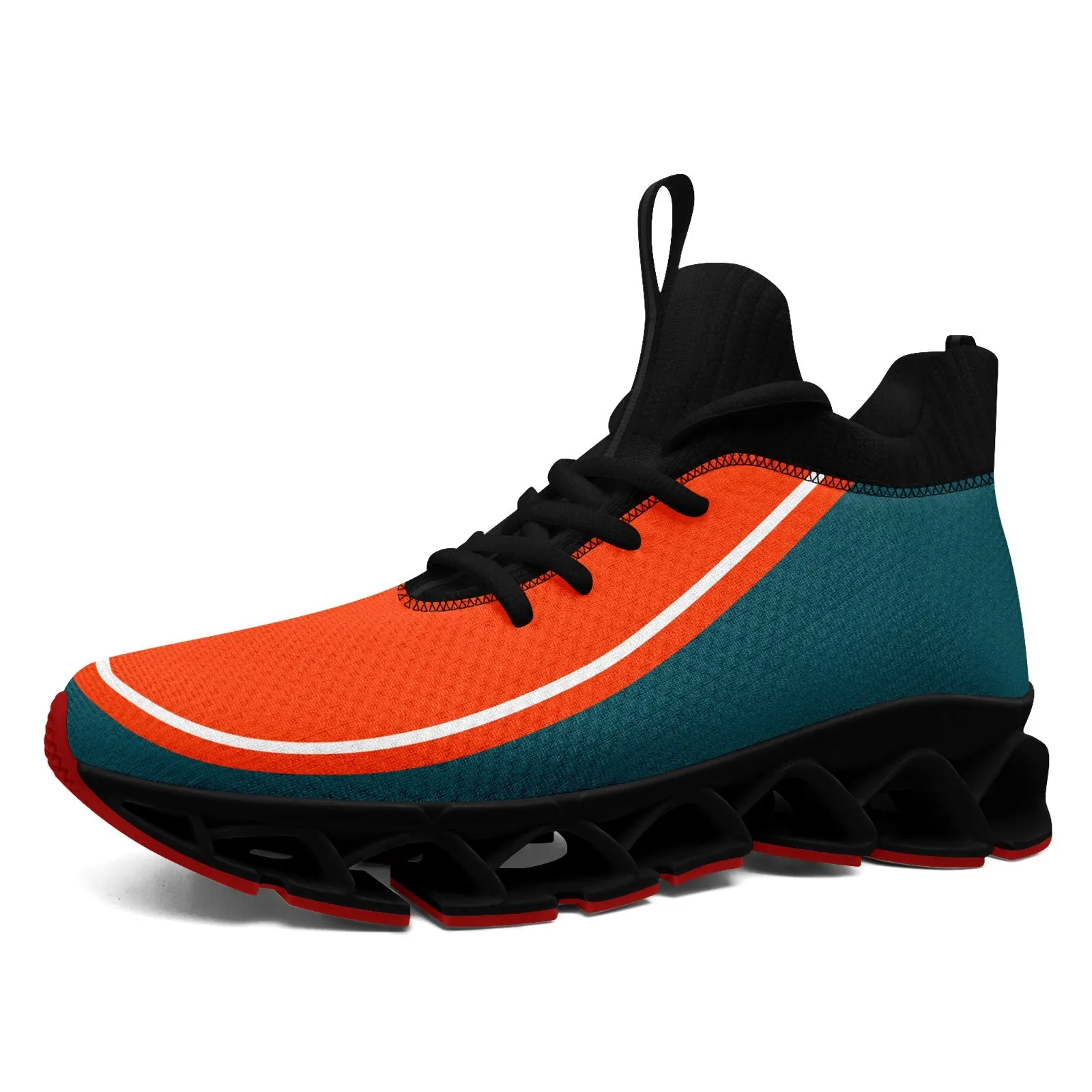 Corporate Gifts,Custom Green Orange Maxsoul Shoes Personalized Sneaker FN030XD-D020388-6