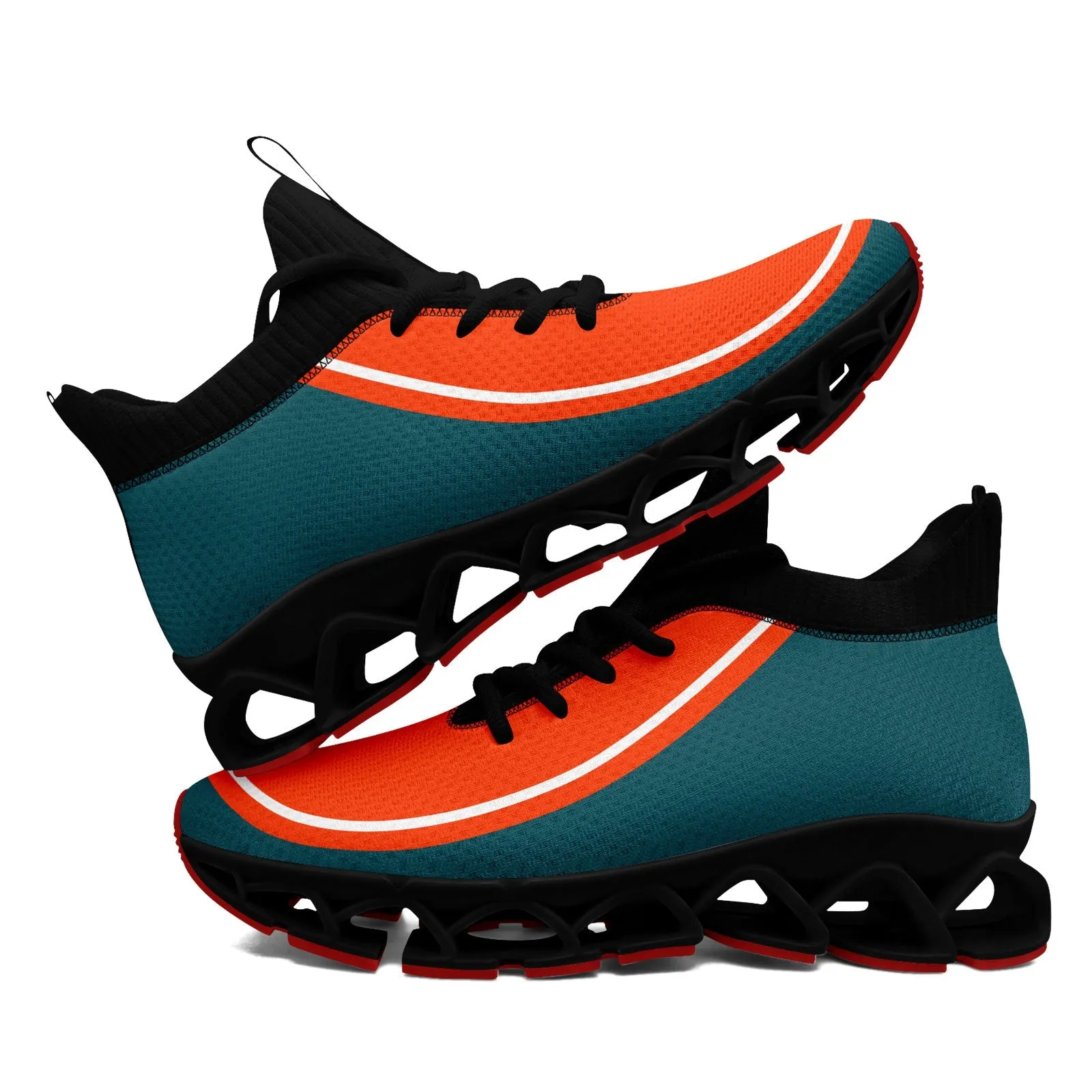 Corporate Gifts,Custom Green Orange Maxsoul Shoes Personalized Sneaker FN030XD-D020388-6