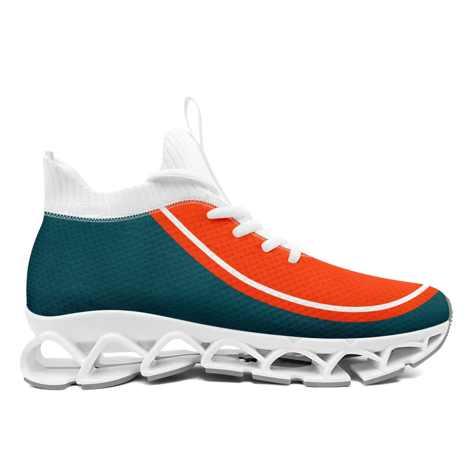 Corporate Gifts,Custom Green Orange Maxsoul Shoes Personalized Sneaker FN030XD-D020388-6