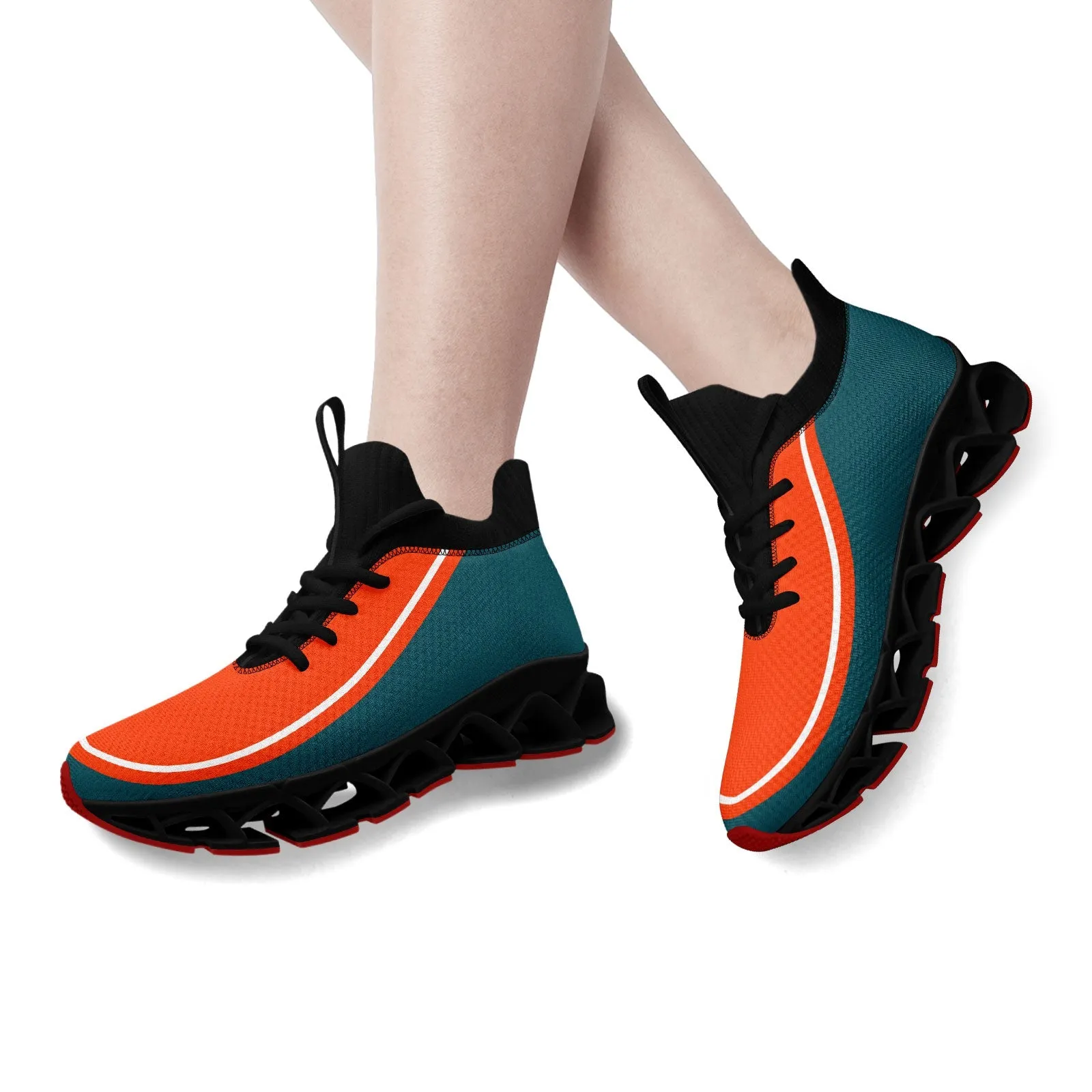 Corporate Gifts,Custom Green Orange Maxsoul Shoes Personalized Sneaker FN030XD-D020388-6