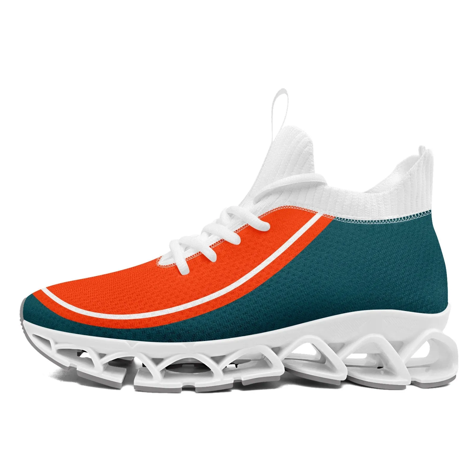 Corporate Gifts,Custom Green Orange Maxsoul Shoes Personalized Sneaker FN030XD-D020388-6