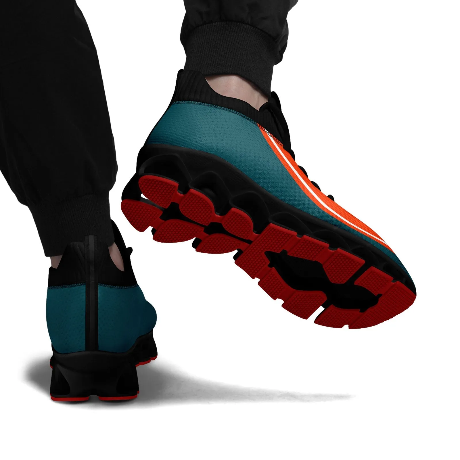 Corporate Gifts,Custom Green Orange Maxsoul Shoes Personalized Sneaker FN030XD-D020388-6