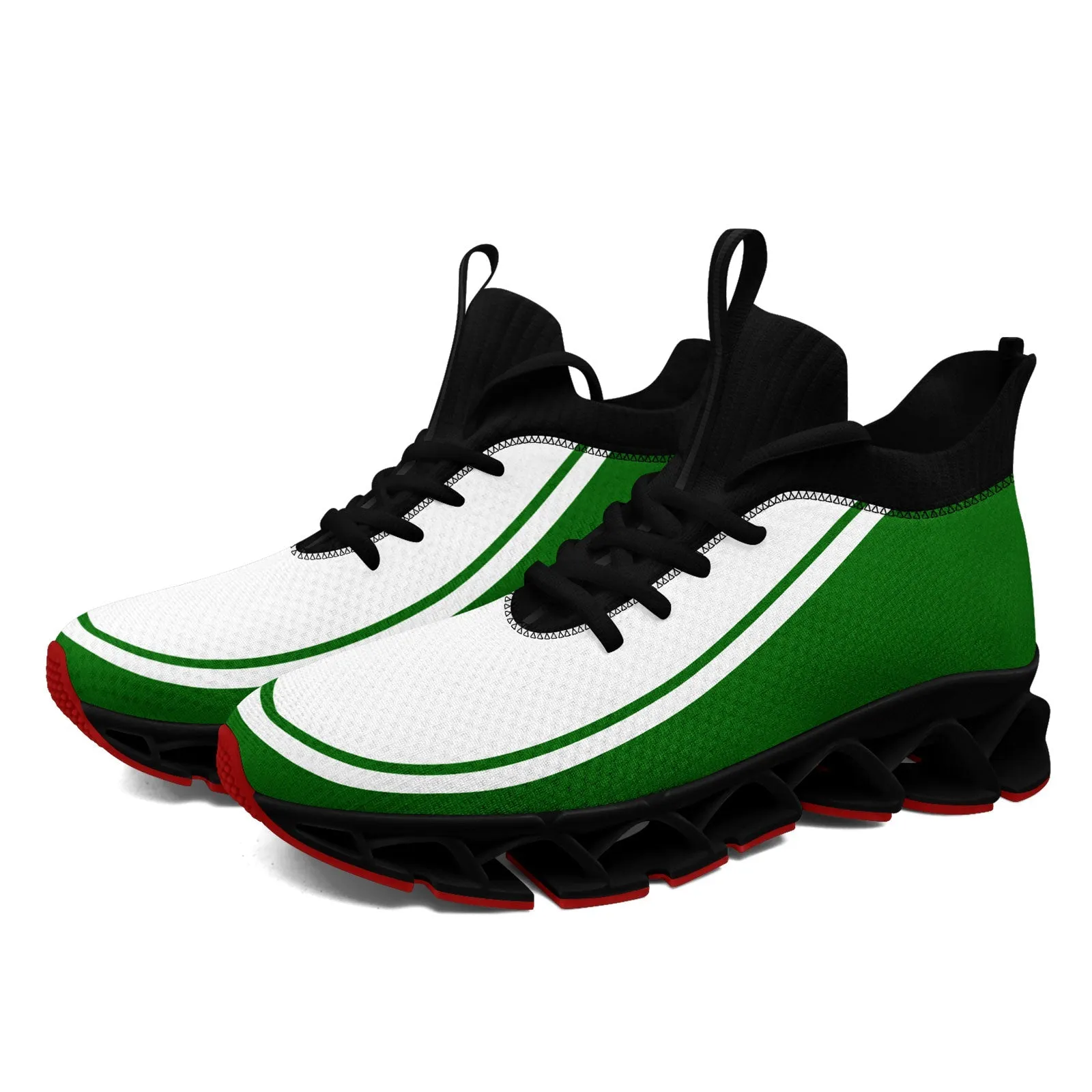 Corporate Gifts,Custom Green White Maxsoul Shoes Personalized Sneaker FN030XD-D020388-20
