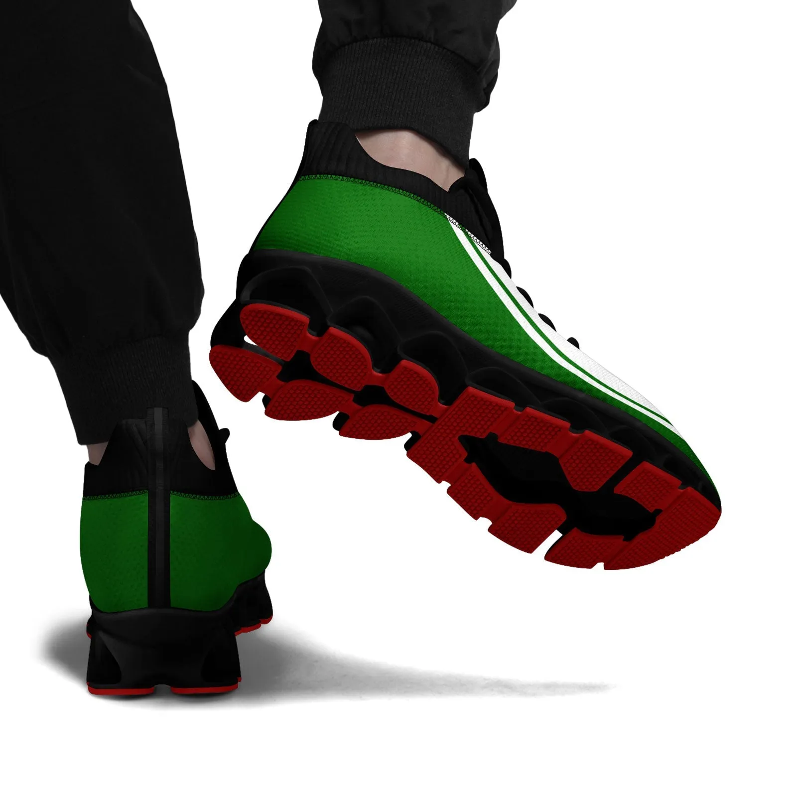 Corporate Gifts,Custom Green White Maxsoul Shoes Personalized Sneaker FN030XD-D020388-20