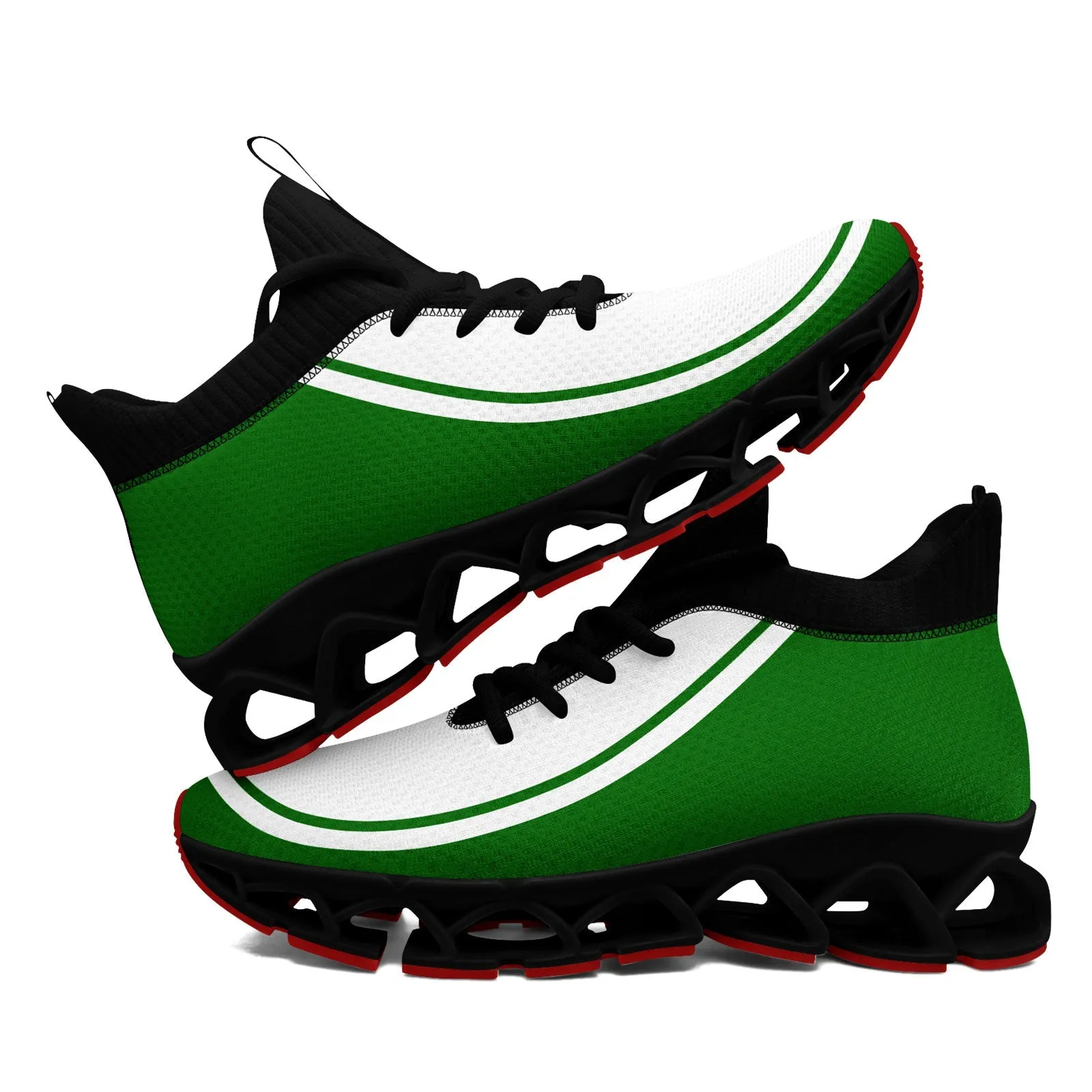 Corporate Gifts,Custom Green White Maxsoul Shoes Personalized Sneaker FN030XD-D020388-20