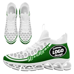 Corporate Gifts,Custom Green White Maxsoul Shoes Personalized Sneaker FN030XD-D020388-20