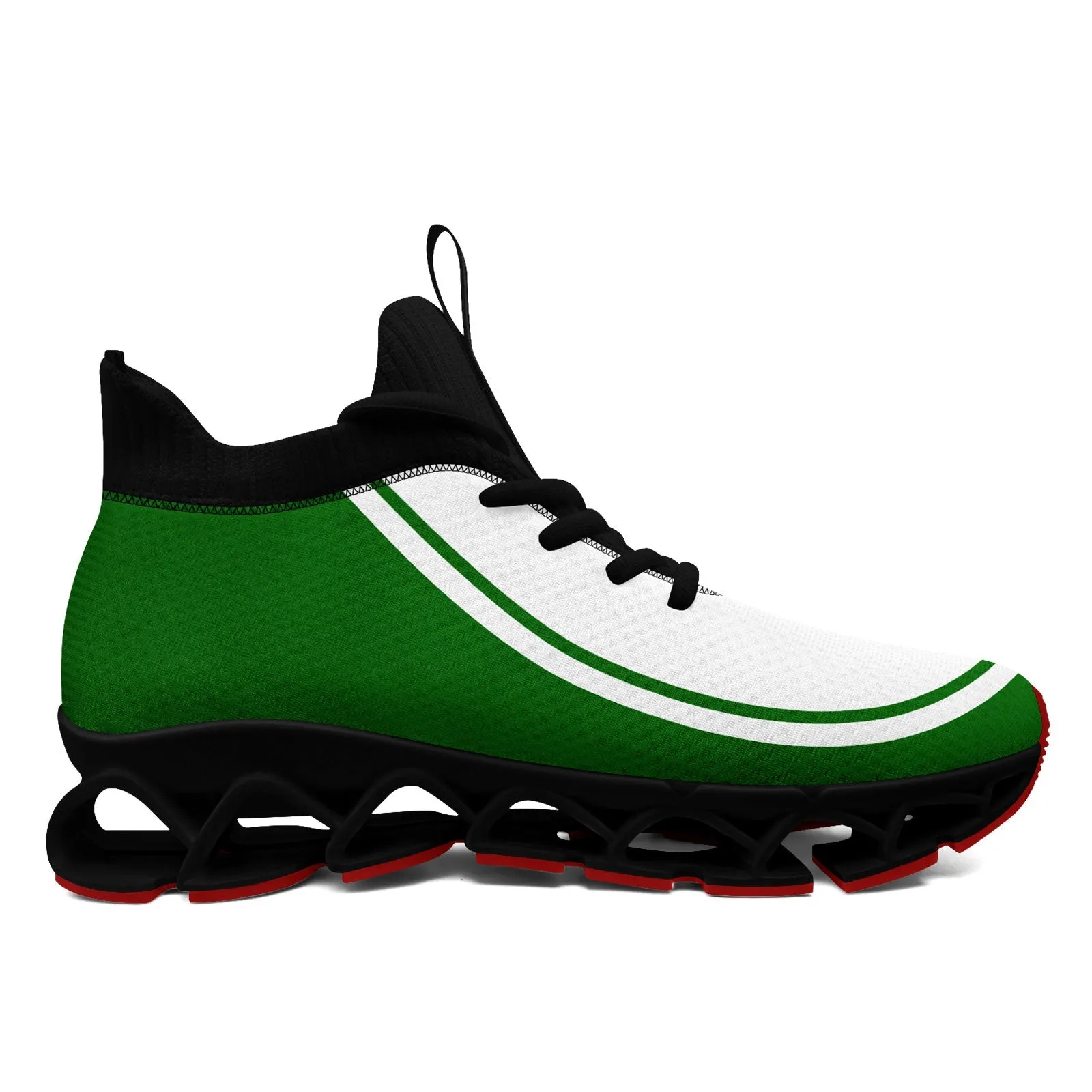 Corporate Gifts,Custom Green White Maxsoul Shoes Personalized Sneaker FN030XD-D020388-20