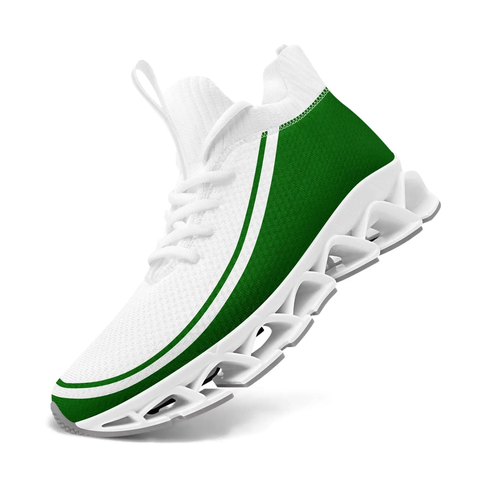 Corporate Gifts,Custom Green White Maxsoul Shoes Personalized Sneaker FN030XD-D020388-20