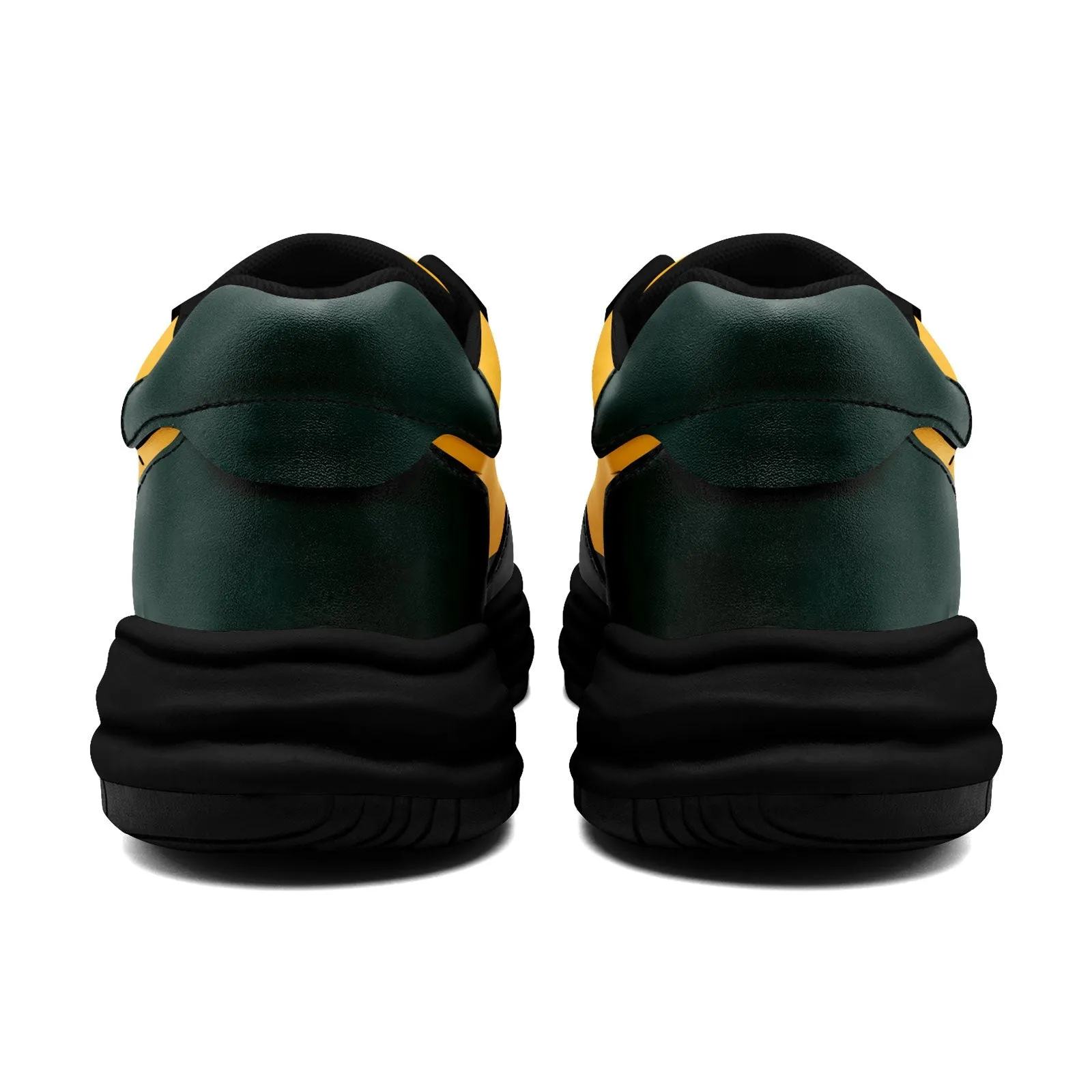 Corporate Gifts,Custom Green Yellow Green Bay Shoes Personalized Sneaker FN032-D020389-13