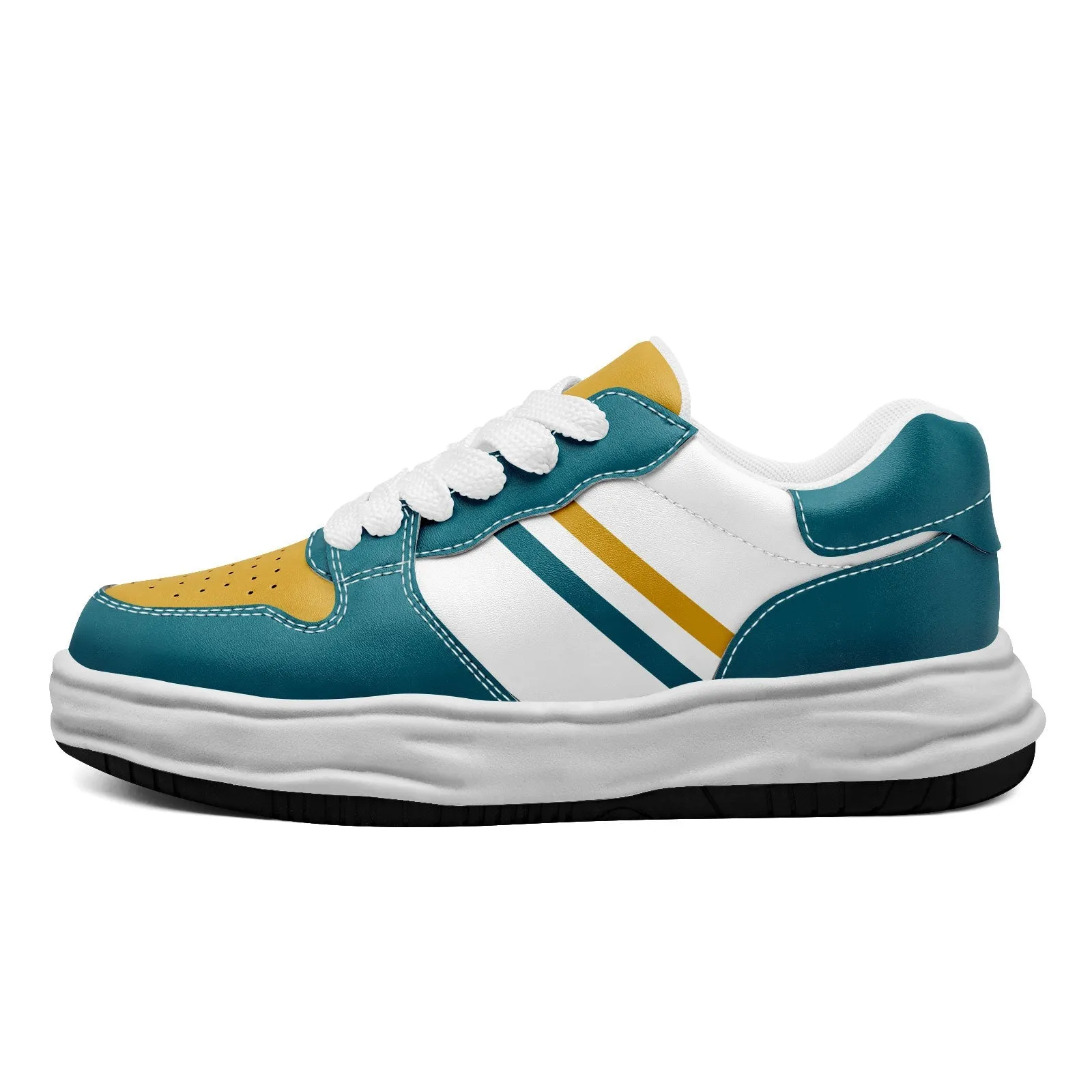 Corporate Gifts,Custom Green Yellow Jacksonville Shoes Personalized Sneaker FN032-D020389-16