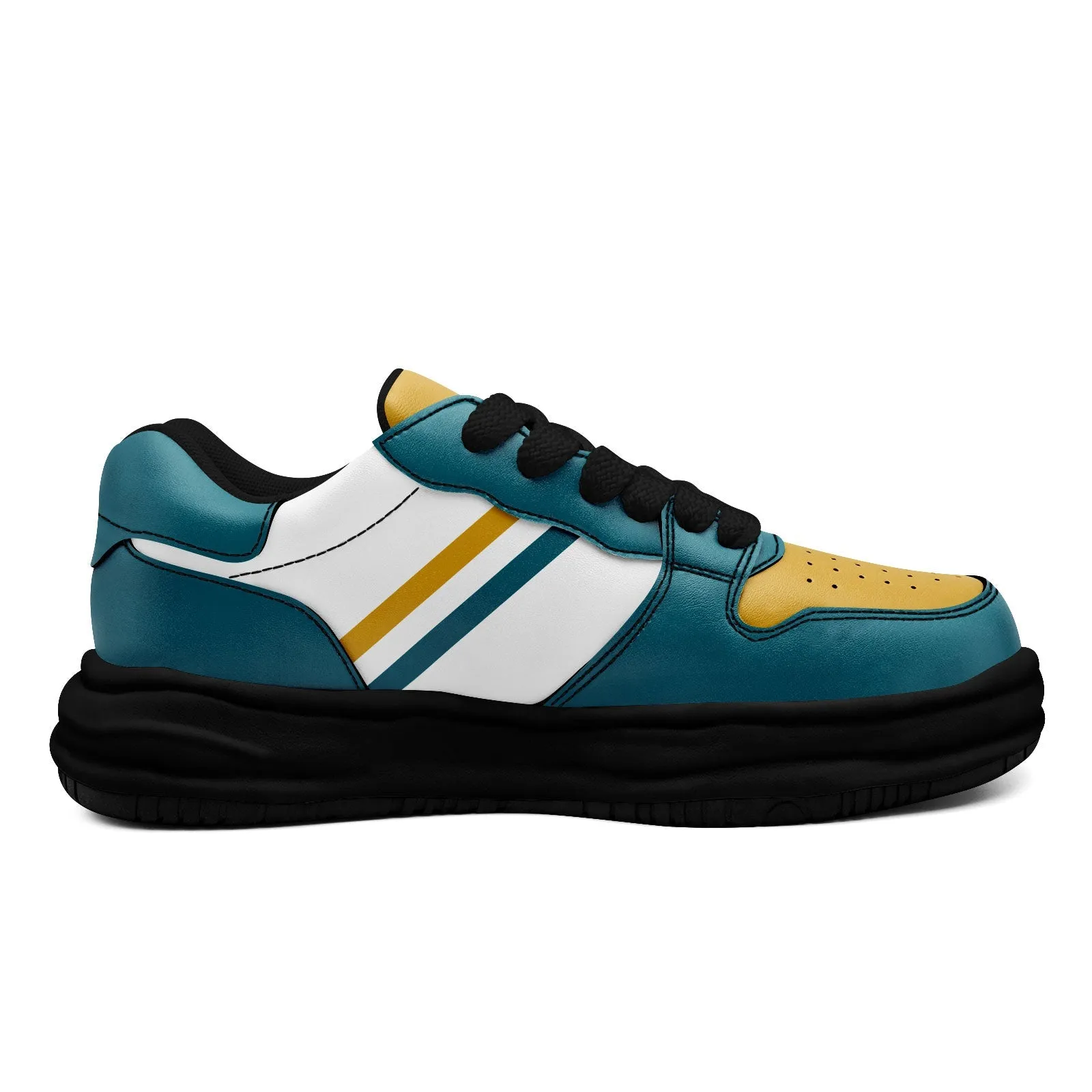 Corporate Gifts,Custom Green Yellow Jacksonville Shoes Personalized Sneaker FN032-D020389-16