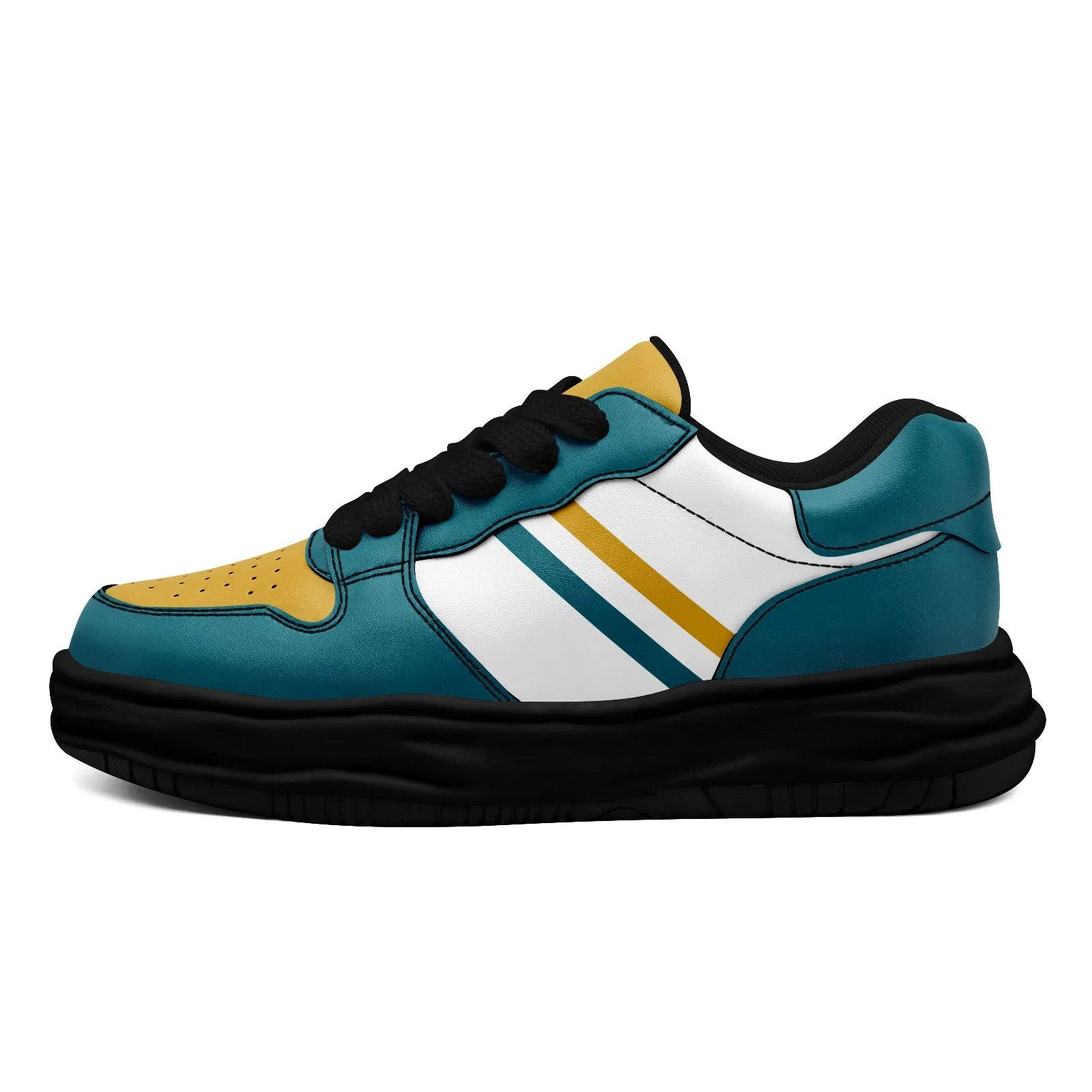 Corporate Gifts,Custom Green Yellow Jacksonville Shoes Personalized Sneaker FN032-D020389-16