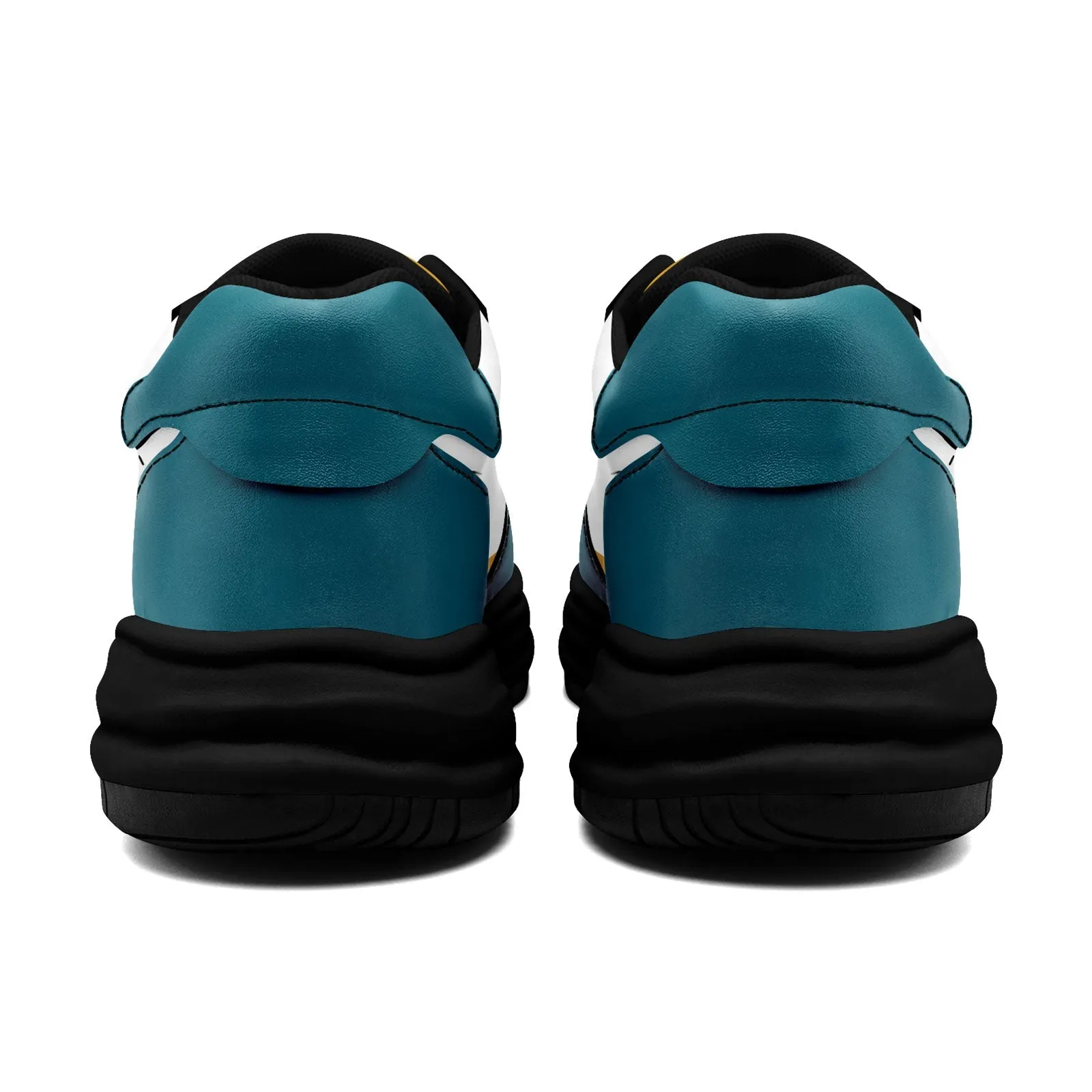 Corporate Gifts,Custom Green Yellow Jacksonville Shoes Personalized Sneaker FN032-D020389-16