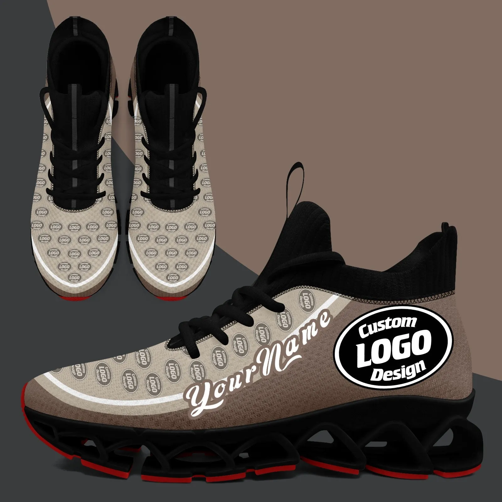Corporate Gifts,Custom Isabel Brown Maxsoul Shoes Personalized Sneaker FN030XD-D020388-5