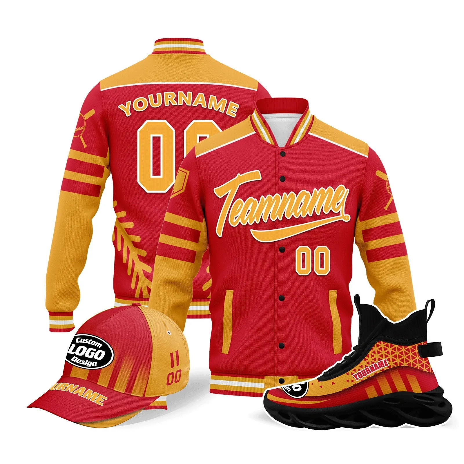 Corporate Gifts,Custom Jacket MaxSoul Shoes and Hat Combo Offer Personalized Combo ZH-D023030-10