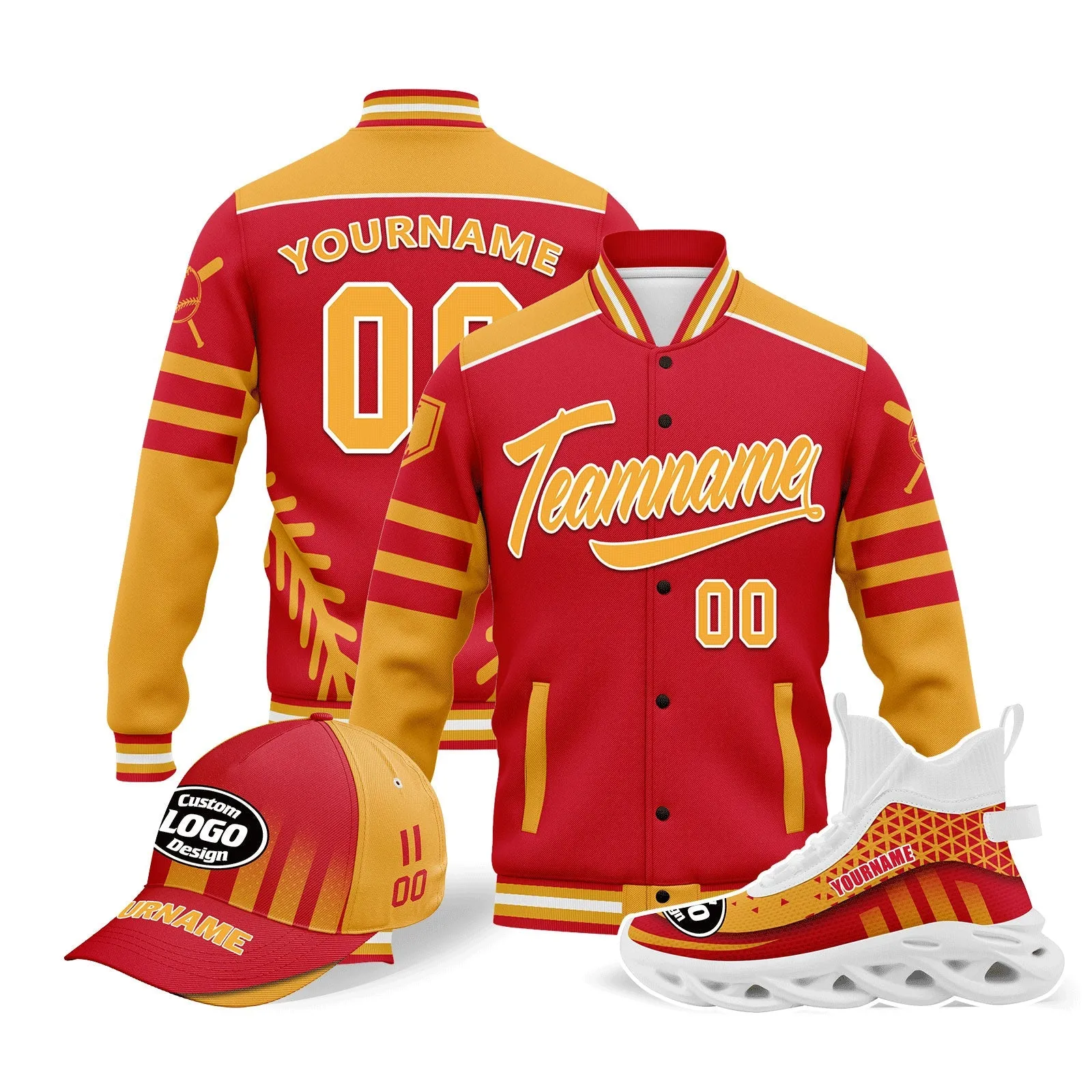 Corporate Gifts,Custom Jacket MaxSoul Shoes and Hat Combo Offer Personalized Combo ZH-D023030-10