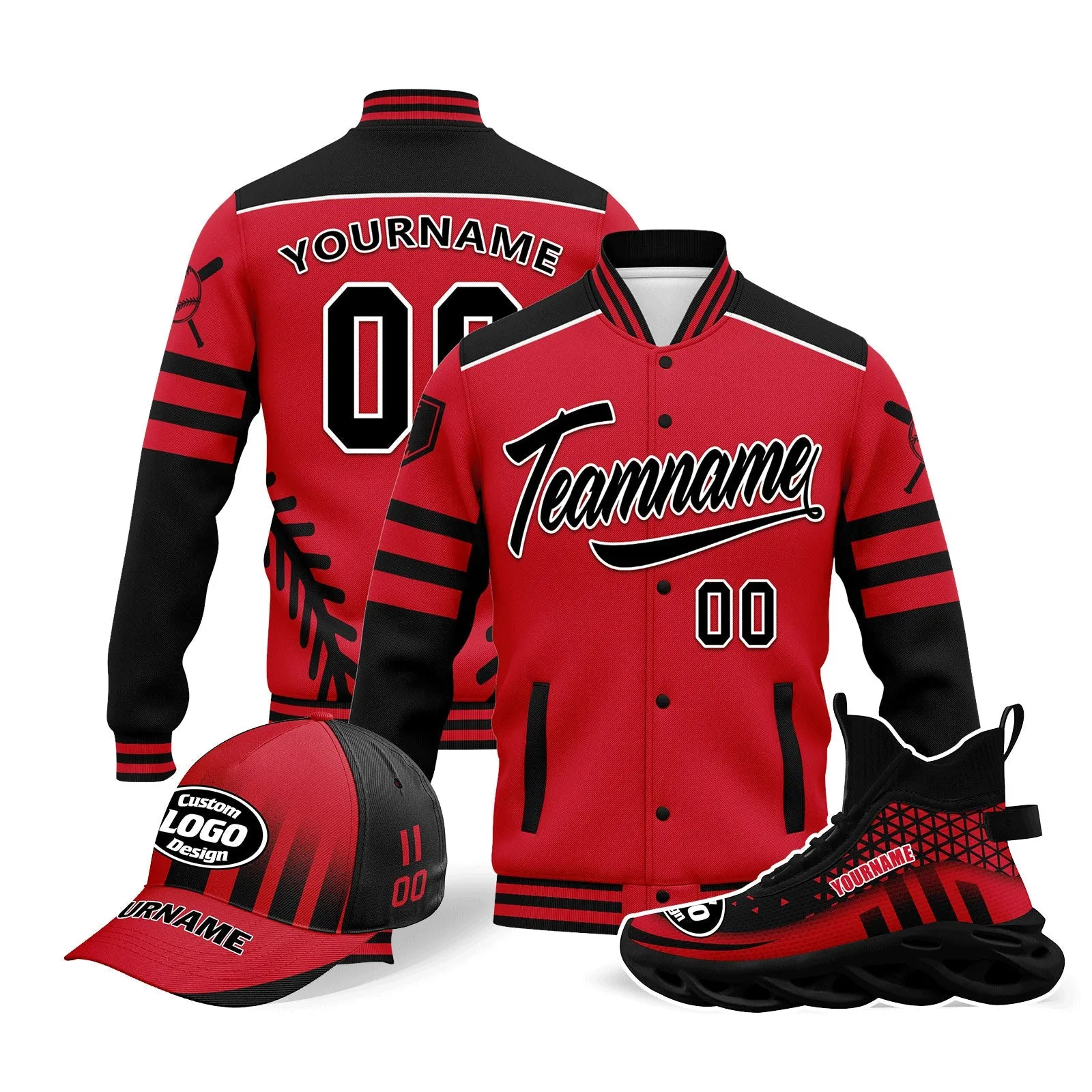 Corporate Gifts,Custom Jacket MaxSoul Shoes and Hat Combo Offer Personalized Combo ZH-D023030-5